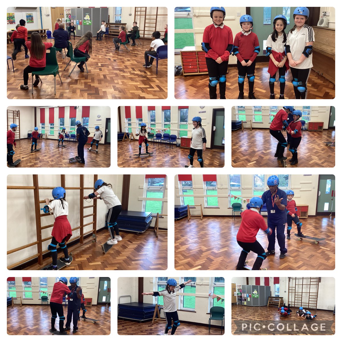 Our mentors have delivered all of their sessions now. It was rounded off with a day of celebration. @neildanns came back in to catch up with everyone. He even taught the mentors how to skateboard. @YouthSportTrust