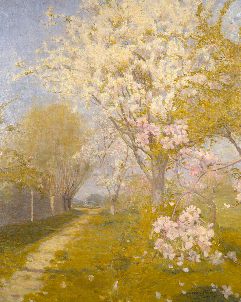 Today is the spring equinox in the Northern Hemisphere meaning spring is finally here and winter is behind us.⁠
This idyllic scene was painted by English-born painter Charles Conder. ⁠Discover more about this piece and others inspired by spring: ashmolean.org/article/spring…