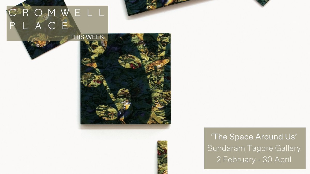 Cromwell Place (@cromwellplaceuk) on Twitter photo THIS WEEK: 'The Space Around Us'.
<a href="/SundaramTagore/">Sundaram Tagore</a> presents work by eight gallery artists: Anila Quayyum Agha, Miya Ando, Golnaz Fathi, Jane Lee, Tayeba Lipi, Neha Vedpathak, Joan Vennum, and Susan Weil.
More info: cromwellplace.com/whats-on/the-s… THIS WEEK: 'The Space Around Us'.
<a href="/SundaramTagore/">Sundaram Tagore</a> presents work by eight gallery artists: Anila Quayyum Agha, Miya Ando, Golnaz Fathi, Jane Lee, Tayeba Lipi, Neha Vedpathak, Joan Vennum, and Susan Weil.
More info: cromwellplace.com/whats-on/the-s…