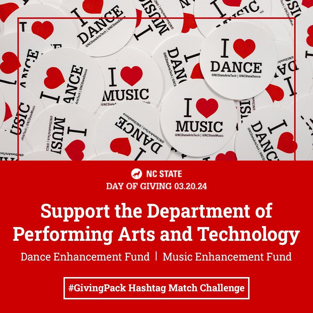 NC State Dept. of Performing Arts & Technology tweet media