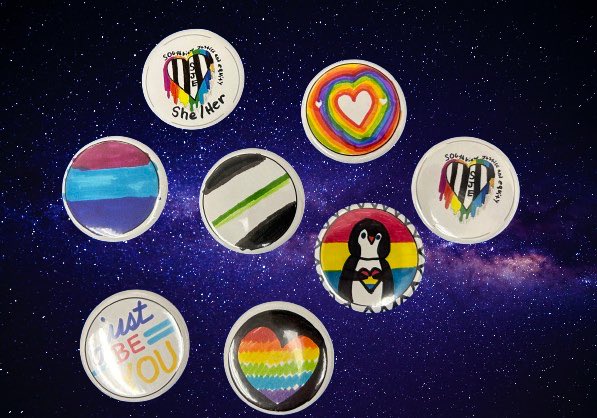 <a href="/Southview_LDSB/">SouthviewPS_LDSB</a> SJE Club have begun making PRIDE buttons! More to come!