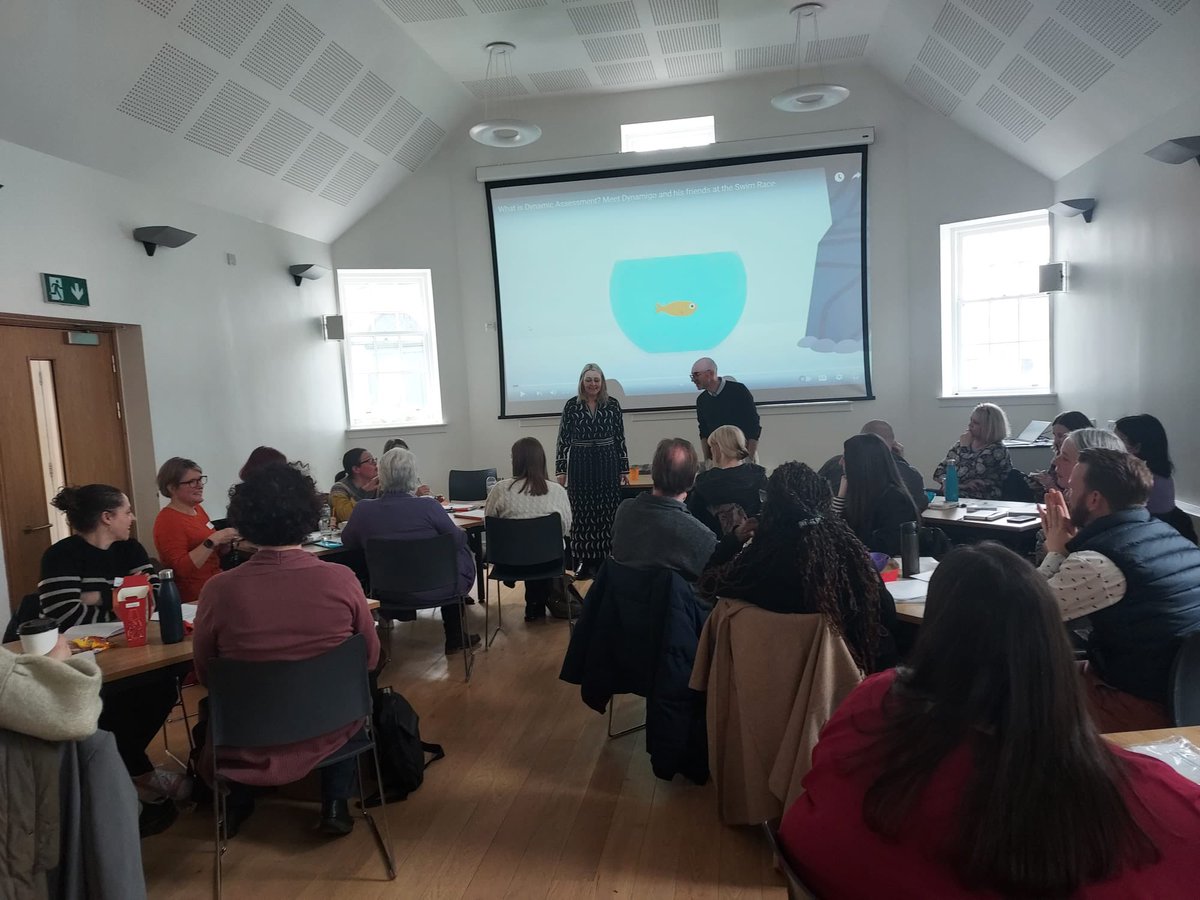 Thank you to <a href="/fraser_lauchlan/">Fraser Lauchlan</a> and <a href="/ClareDaly11/">Clare Daly</a> from <a href="/UkAssessment/">Dynamic Assessment UK</a> for a fantastic day looking at Dynamic Assessment and how we include this within our approach to assessment.