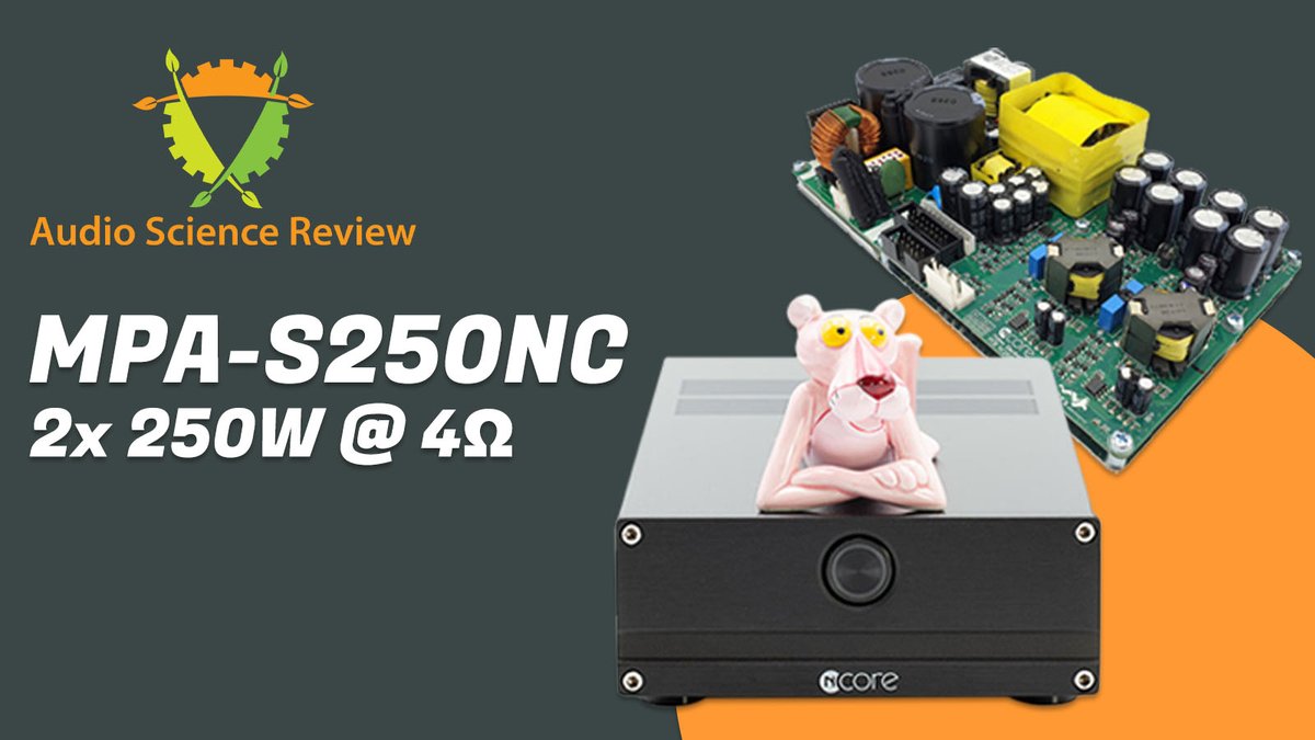 Découvrez le 🔊MPA-S250NC 🔊, un amplificateur de puissance 🚀2x 250W @ 4 Ohm🚀 basé sur un module Hypex Ncore NC252MP. Pour lire le test d'Audio Science Review c'est par ici 👉audiophonics.fr/fr/blog-diy-au…