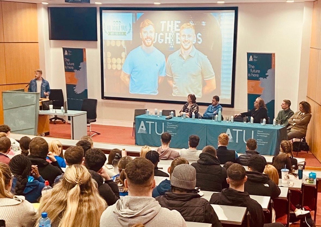 ATU_GalwayCity's tweet photo. ๐ขThe ATU Galway City Campus School of Business ran an event titled "Entrepreneurship & Adaptability, Innovation & Sustainability", to mark Local Enterprise Week 2024 . Many thanks to all the companies who attended and presented on the day ๐
#ATU #LocalEnterpriseWeek2024 https://t.co/eUWgQUSZwO