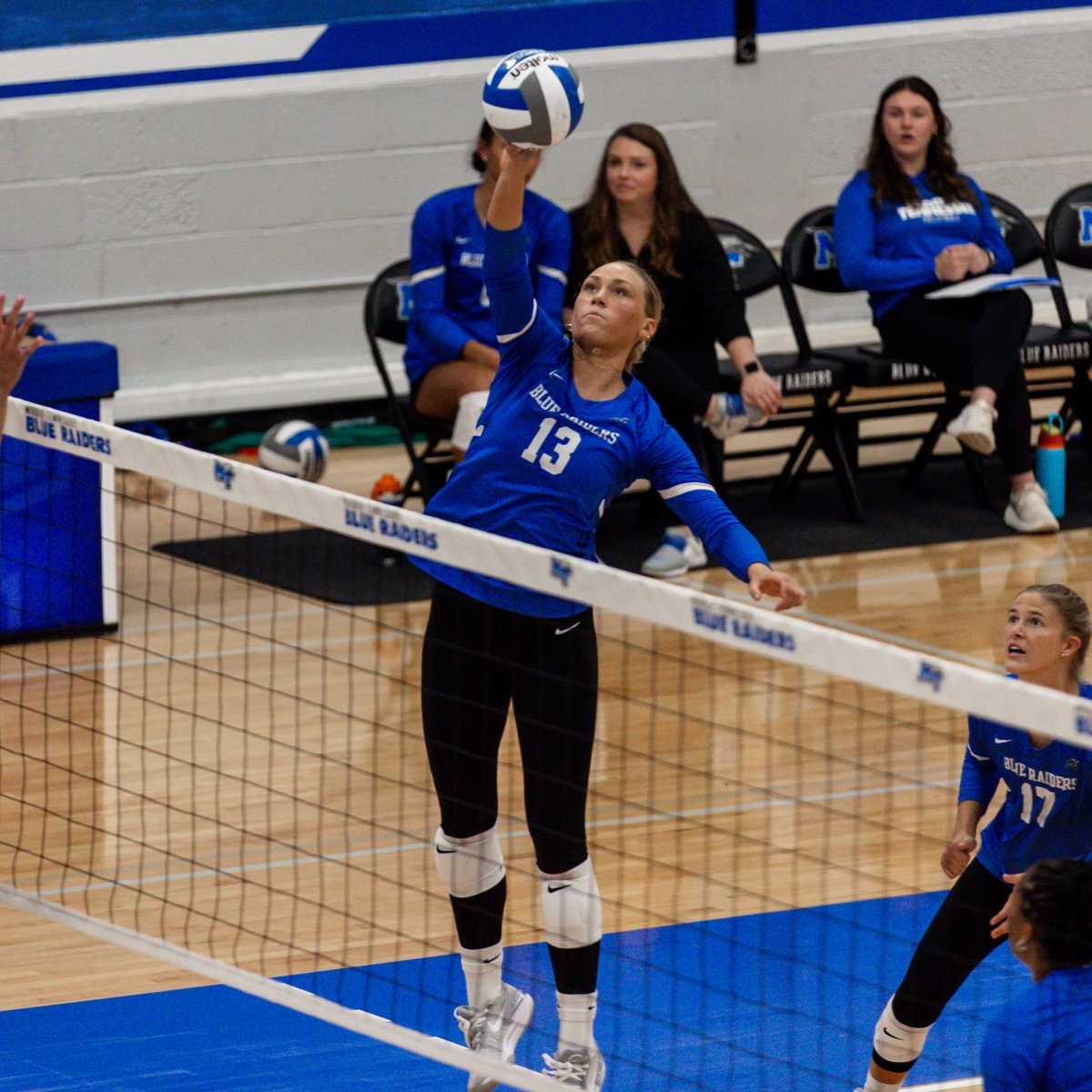 Felt good to be back on the court last weekend! 🤩🏐 #BLUEnited | #BetterInTheBoro