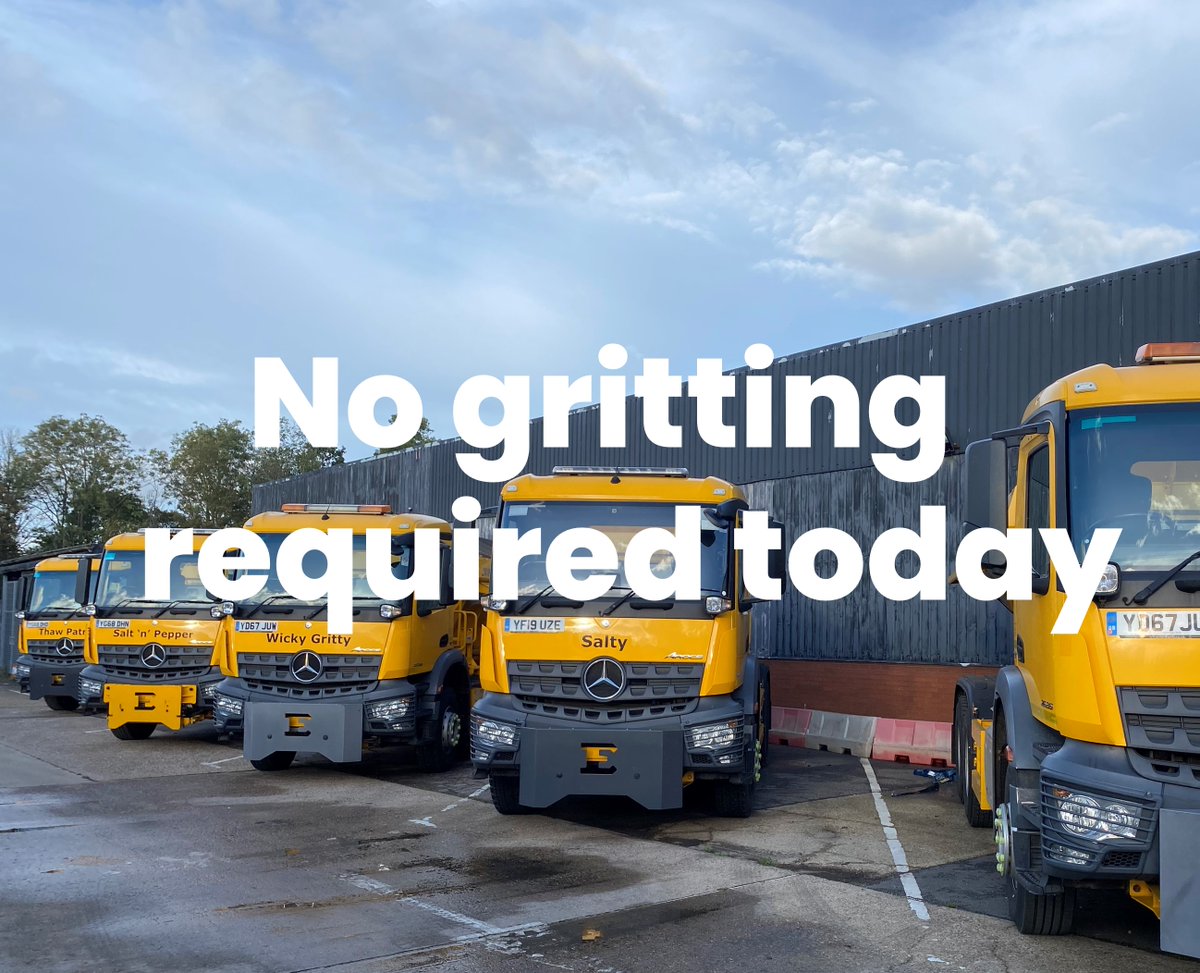 ❄️ Winter Service Decision 20-03-24 ❄️ No need for gritting today, road surface temperatures remain high. For more winter updates please visit: ow.ly/R08A50PY8