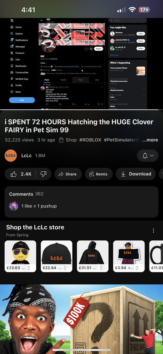 Visuals4Life's tweet photo. @IBZhimself nice work! On lclc video of him following u free shoutout https://t.co/lsrvywPPv7