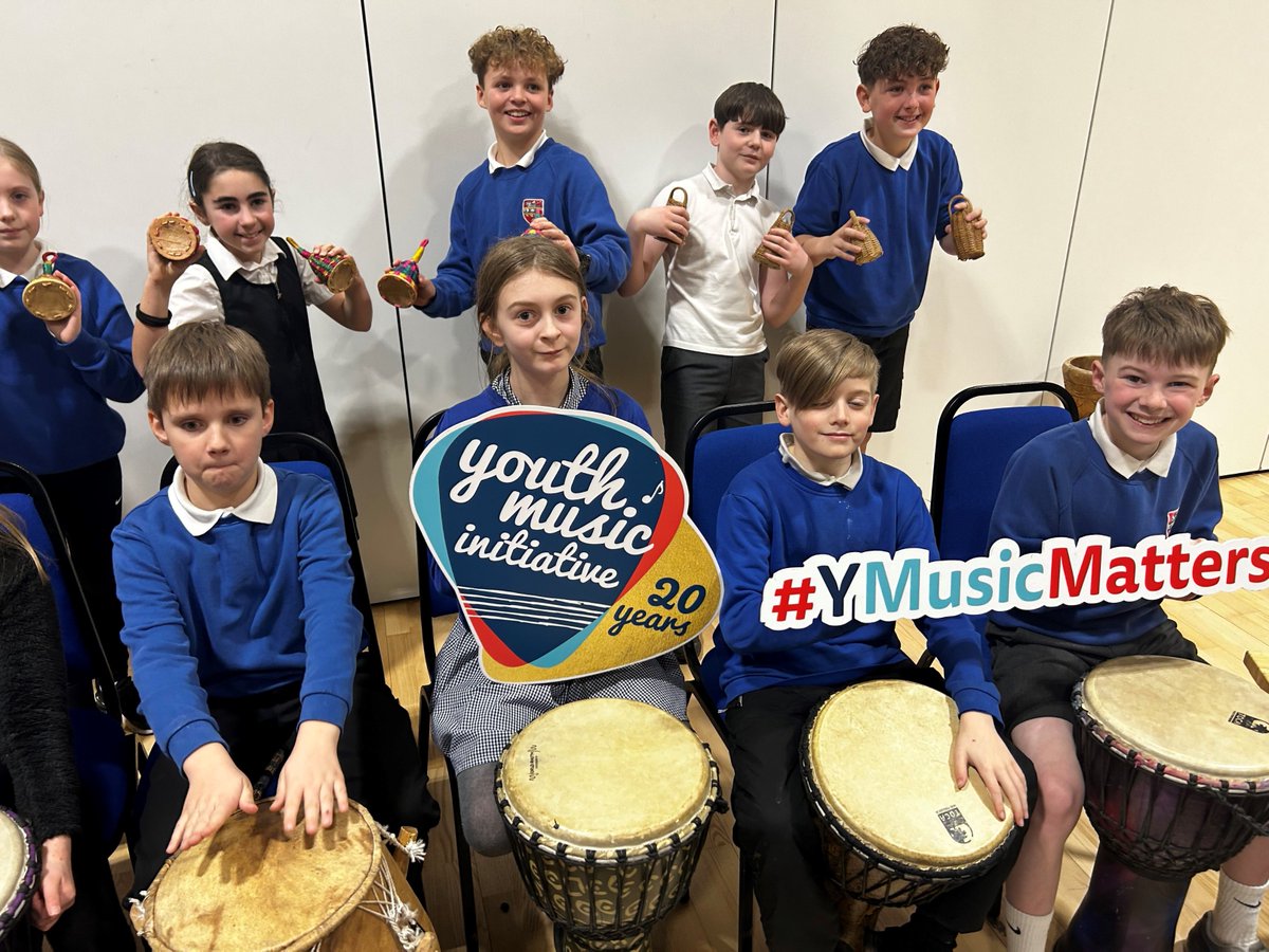 How great are these pictures from the big drum adventure @JedburghGrammar with @wherestheone <a href="/CreativeScots/">Creative Scotland</a> <a href="/YMusicMatters/">Music Matters</a> Youth Music Initiative