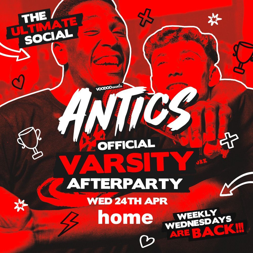 The OFFICIAL Varsity afterparty is back with Voodoo Events and tickets are now live! They're selling fast so grab yours now and don't miss out 🏈 🎟️ Get your tickets now 👉 bit.ly/492vAUn