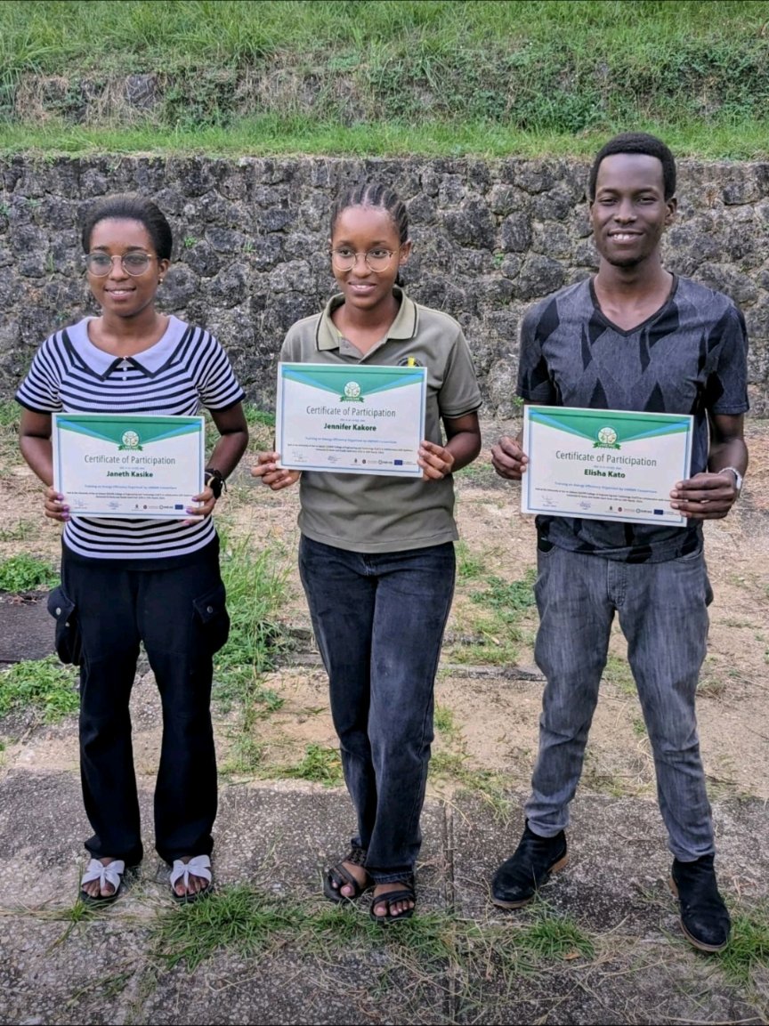 "Our team members completed a capacity-building program on Energy Efficiency by UMEME PROJECT. With their newfound expertise, they are poised to contribute significantly to LUKU CHAP's objectives of revolutionizing energy management for greater efficiency and affordability.