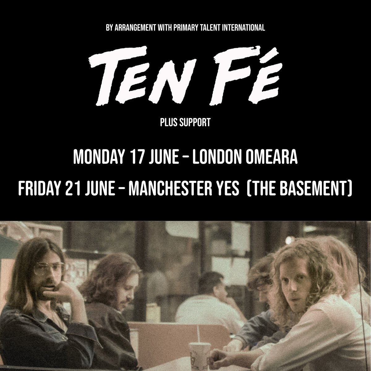 TEN FÉ (@tenfemusic) on Twitter photo We are coming out of the studio to do our first shows of the year - can't wait 💥
Tix go on sale Friday 22/3 at : linktr.ee/tenfemusic
Come see us in the flesh!
<a href="/EatYourOwnEars/">Eat Your Own Ears</a> We are coming out of the studio to do our first shows of the year - can't wait 💥
Tix go on sale Friday 22/3 at : linktr.ee/tenfemusic
Come see us in the flesh!
<a href="/EatYourOwnEars/">Eat Your Own Ears</a>