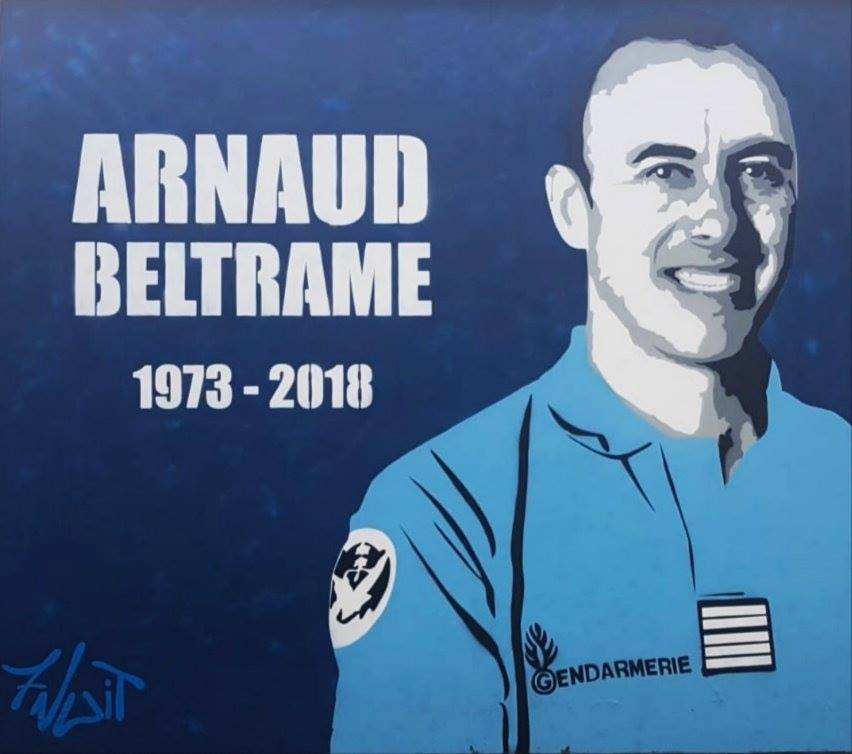 #DevoirDeMémoire 🇫🇷

Il y a quatre ans, le lieutenant-colonel Arnaud Beltrame perdait la vie dans l'attentat de Trèbes. La France n’oublie pas son héroïsme, sa bravoure et son sacrifice.

Pensée à sa famille à celles et ceux qui ont également été victimes du drame.