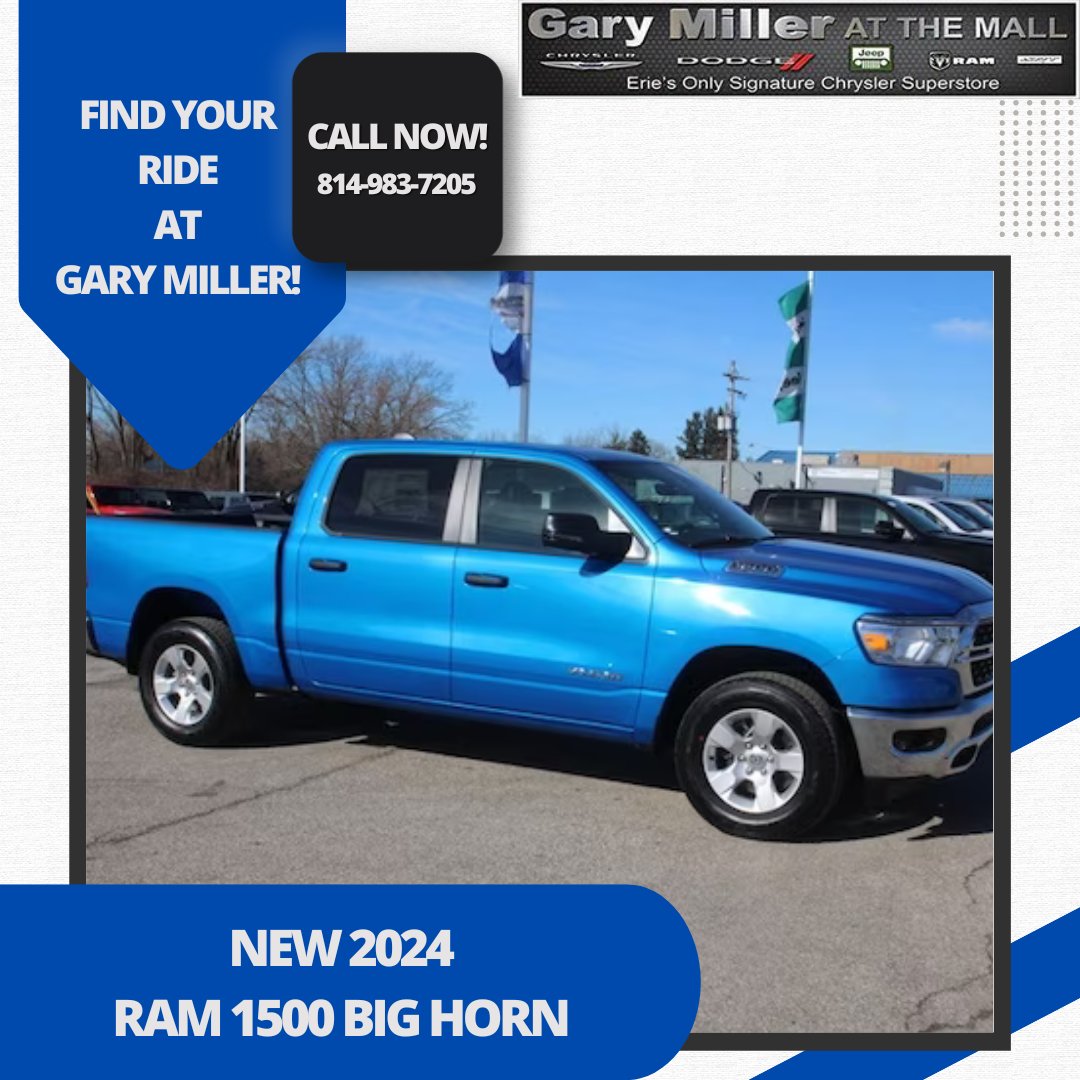 We have so many great trucks here at Gary Miller Chrysler Dodge Jeep Ram! Check out our new inventory right here! bit.ly/43lMxIl