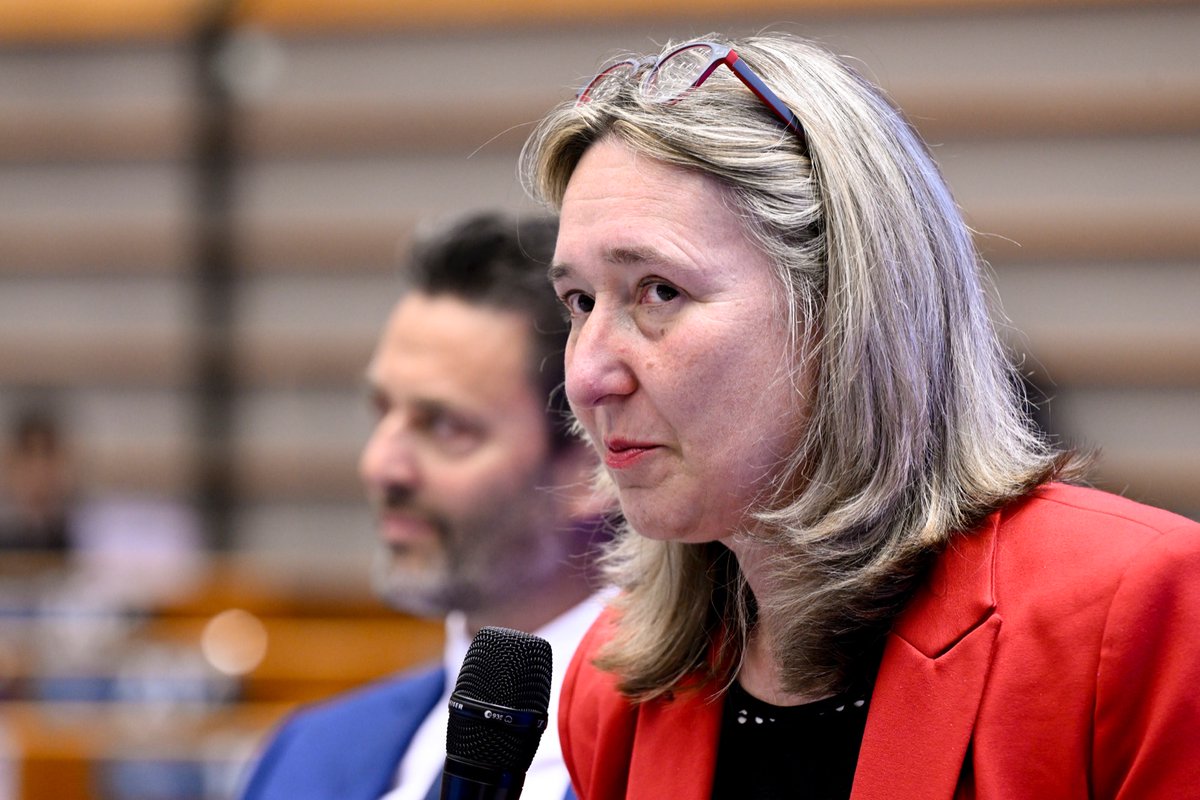 'We cannot fool ourselves into apolitical complacency, when the very existence of independent civil society, of democracy, is threatened. Our call to vote must be to support social progress.' Lucie Studničná, President of @WorkersEESC