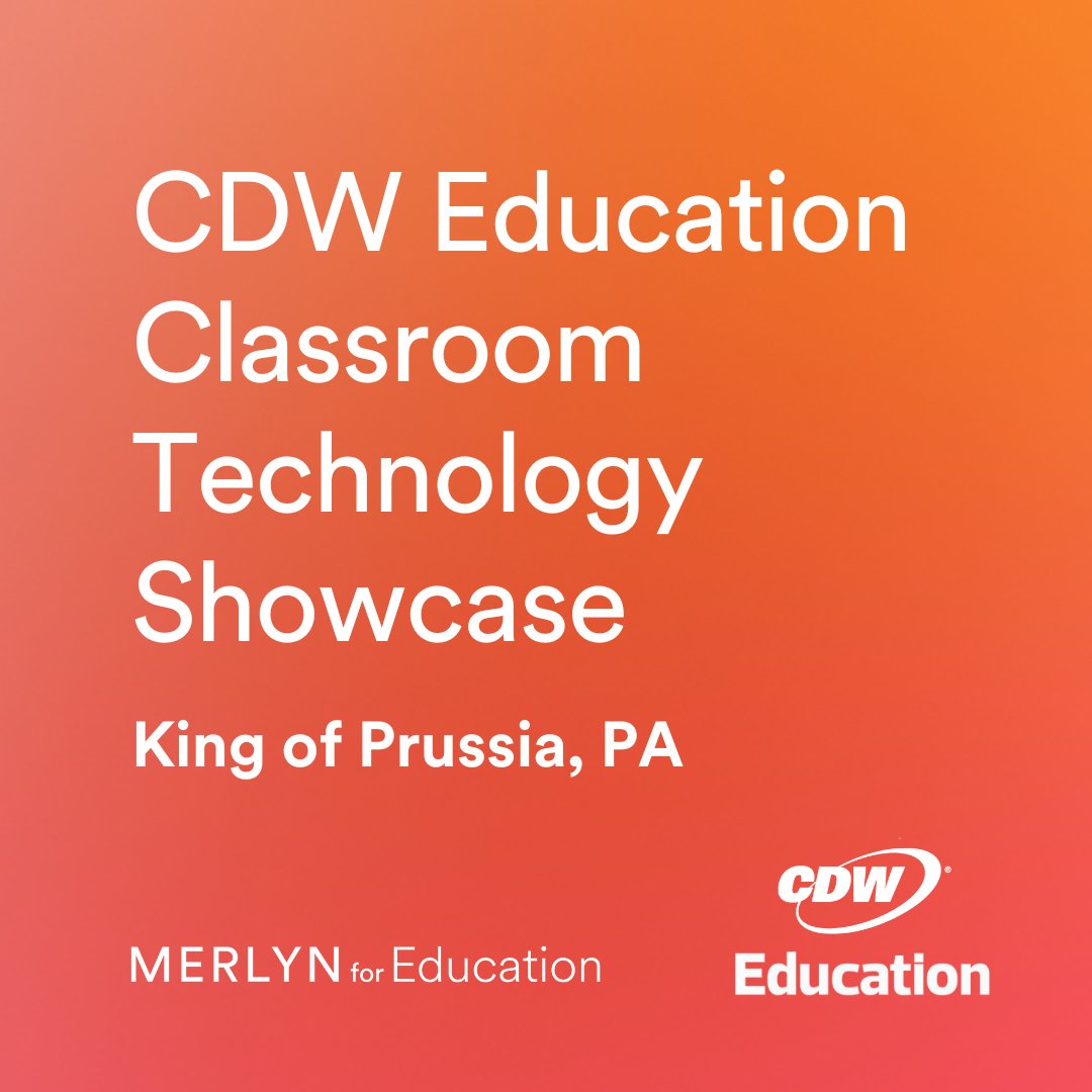 Merlyn Mind’s @timmerhod is back on the road again heading to King of Prussia, PA, for tomorrow’s @CDWCorp roadshow. Headed there, too? Catch his session to learn more about Merlyn, our AI assistant for education. With Merlyn, teachers can control their classroom technology and…