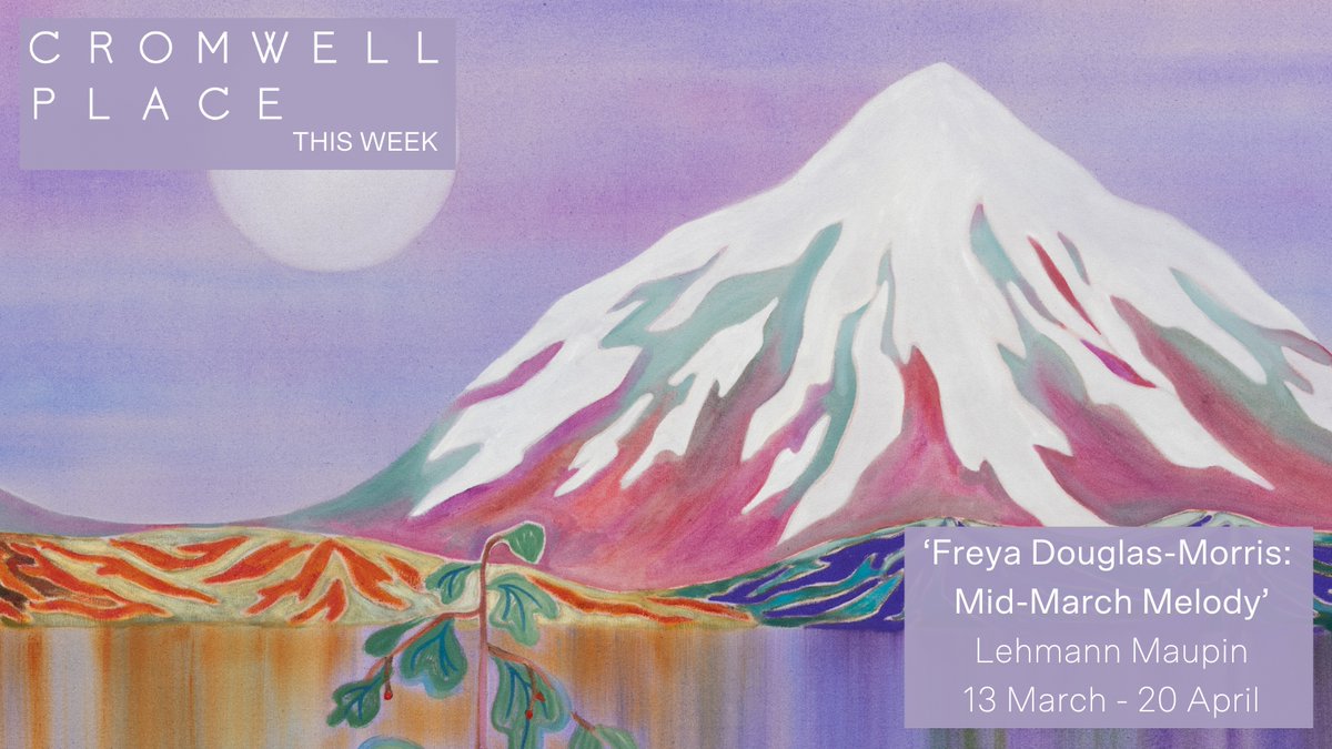 Cromwell Place (@cromwellplaceuk) on Twitter photo THIS WEEK: 'Freya Douglas-Morris: Mid-March Melody'.
<a href="/LehmannMaupin/">Lehmann Maupin</a> presents an exhibition of new work by British artist, Freya Douglas-Morris, inspired by the change of season from late winter to early spring.
More info: cromwellplace.com/whats-on/freya… THIS WEEK: 'Freya Douglas-Morris: Mid-March Melody'.
<a href="/LehmannMaupin/">Lehmann Maupin</a> presents an exhibition of new work by British artist, Freya Douglas-Morris, inspired by the change of season from late winter to early spring.
More info: cromwellplace.com/whats-on/freya…