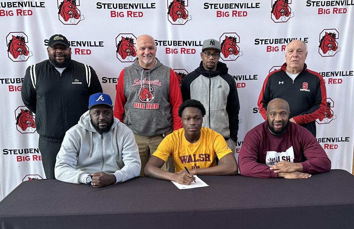 Congratulations to senior Santonio Brown.

He will continue his academic and football pursuits at Walsh University.  Santonio will major in Accounting. 

We are proud of Santonio and wish him the best of luck.   

#BigRedProud