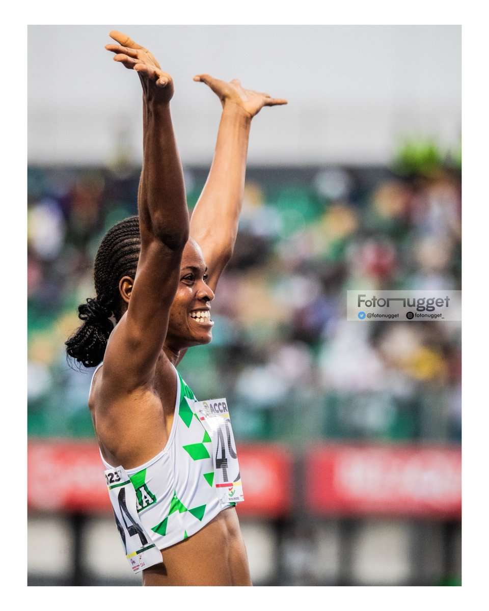 🚨 AFRICAN GAMES: Esther Joseph just secured Silver Medal for Nigeria in the Women’s 400m event at the ongoing 13th African Games in Ghana.

#Accra2023 #AfricanGames2023 #TeamNigeria