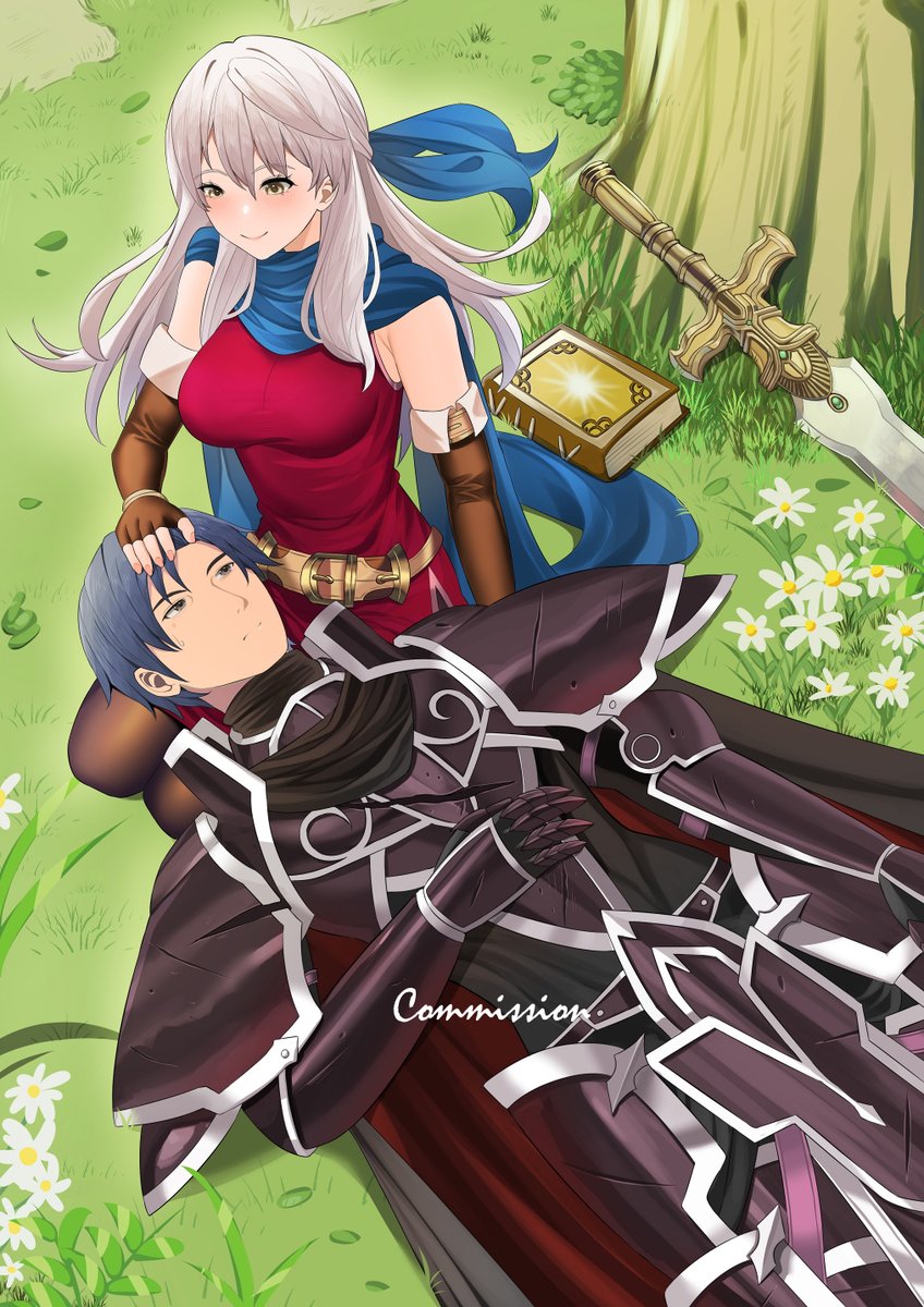 Commission from @FuchsTritt Zelgius and Micaiah #FireEmblem
