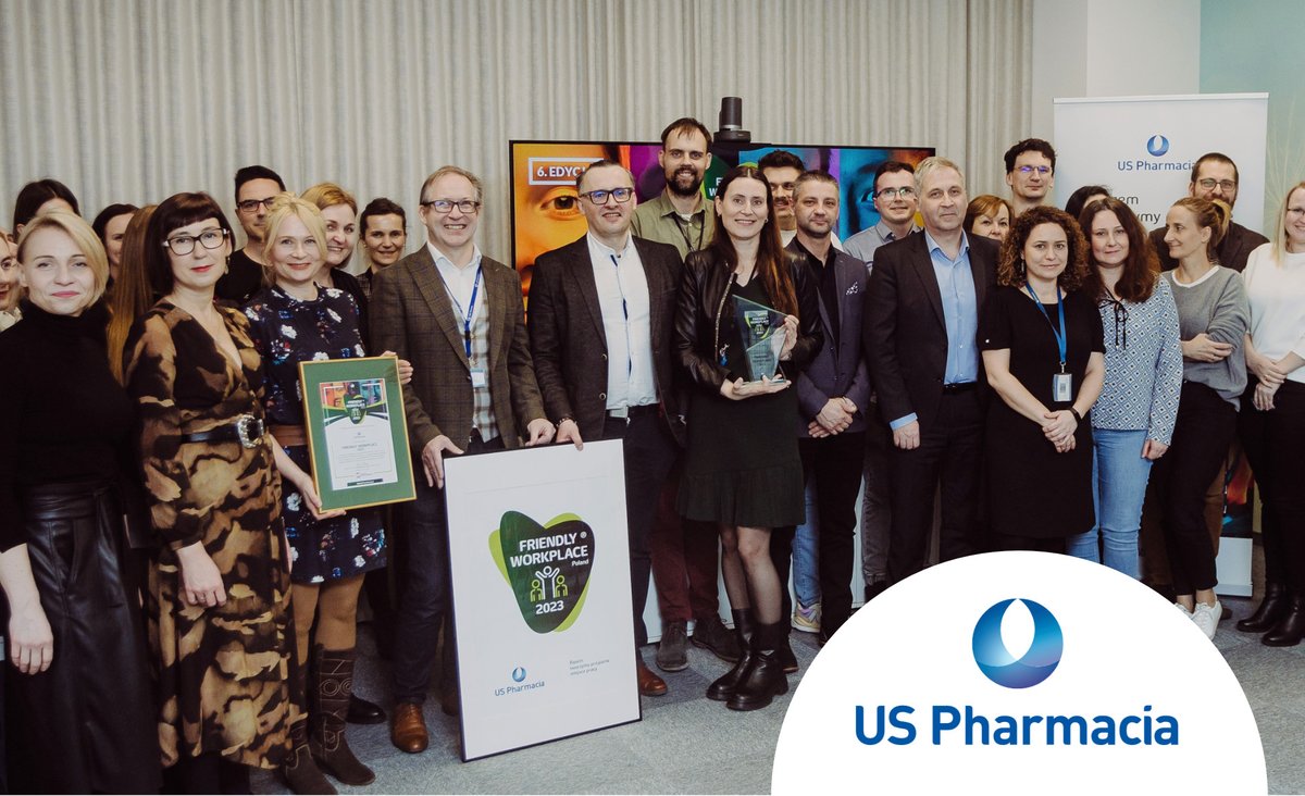 Nagrodziliśmy US Pharmacia za kulturę organizacyjną skupioną na pracowniku, pełną szacunku i pozytywnej współpracy. #USPharmacia #FriendlyWorkplace 
markapracodawcy.pl/us-pharmacia-f…