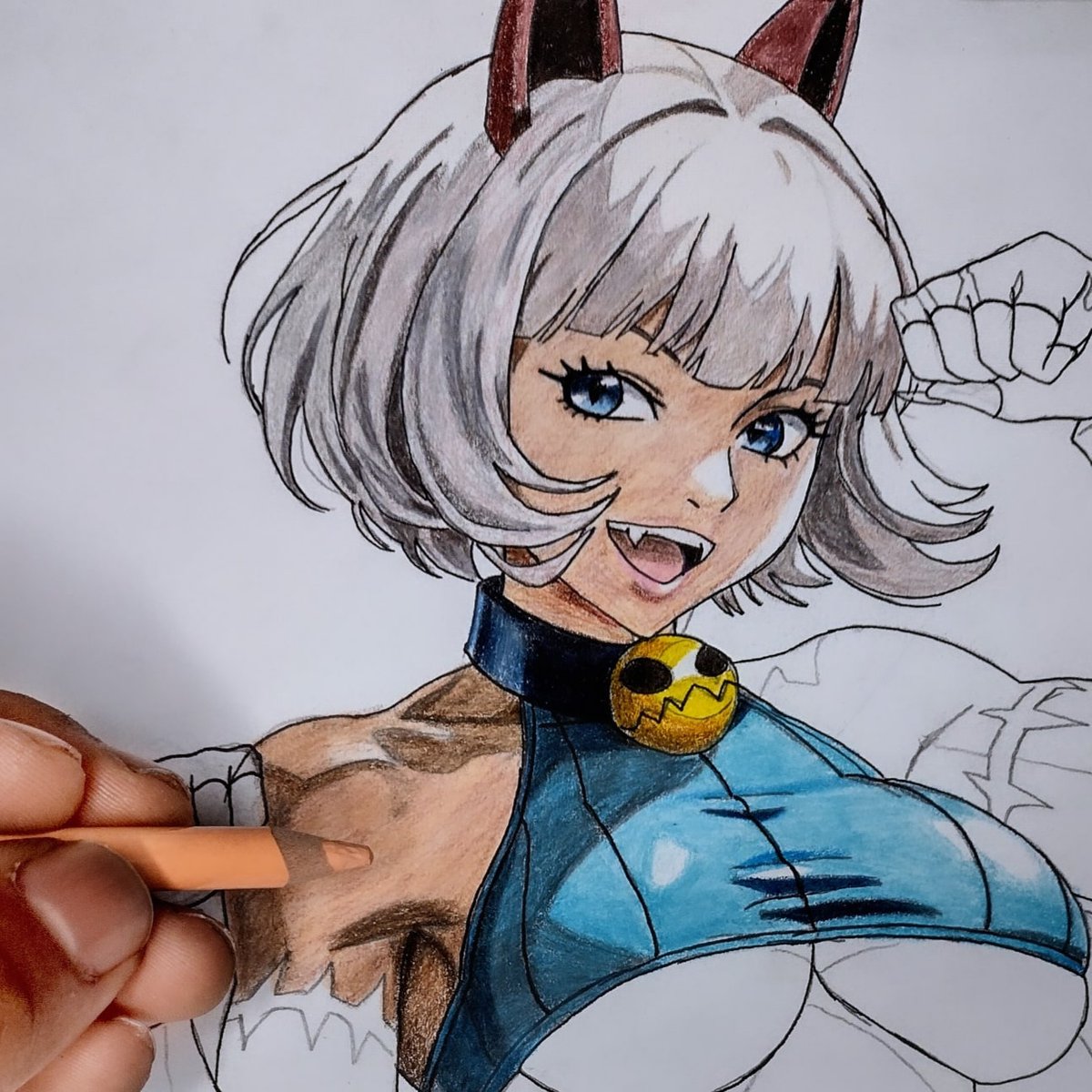 LouisYubeth's tweet photo. Coming Soon!!! π±
Ms. Fortune from Skullgirls
#msfortune #msfortuneskullgirls #skullgirls #skullgirlsfanart #anime #animedrawing #AnimeArt #drawinyourstyle #drawingsketch #drawinginprogress #fanart #fanartdrawing https://t.co/V3XcnuTQnS