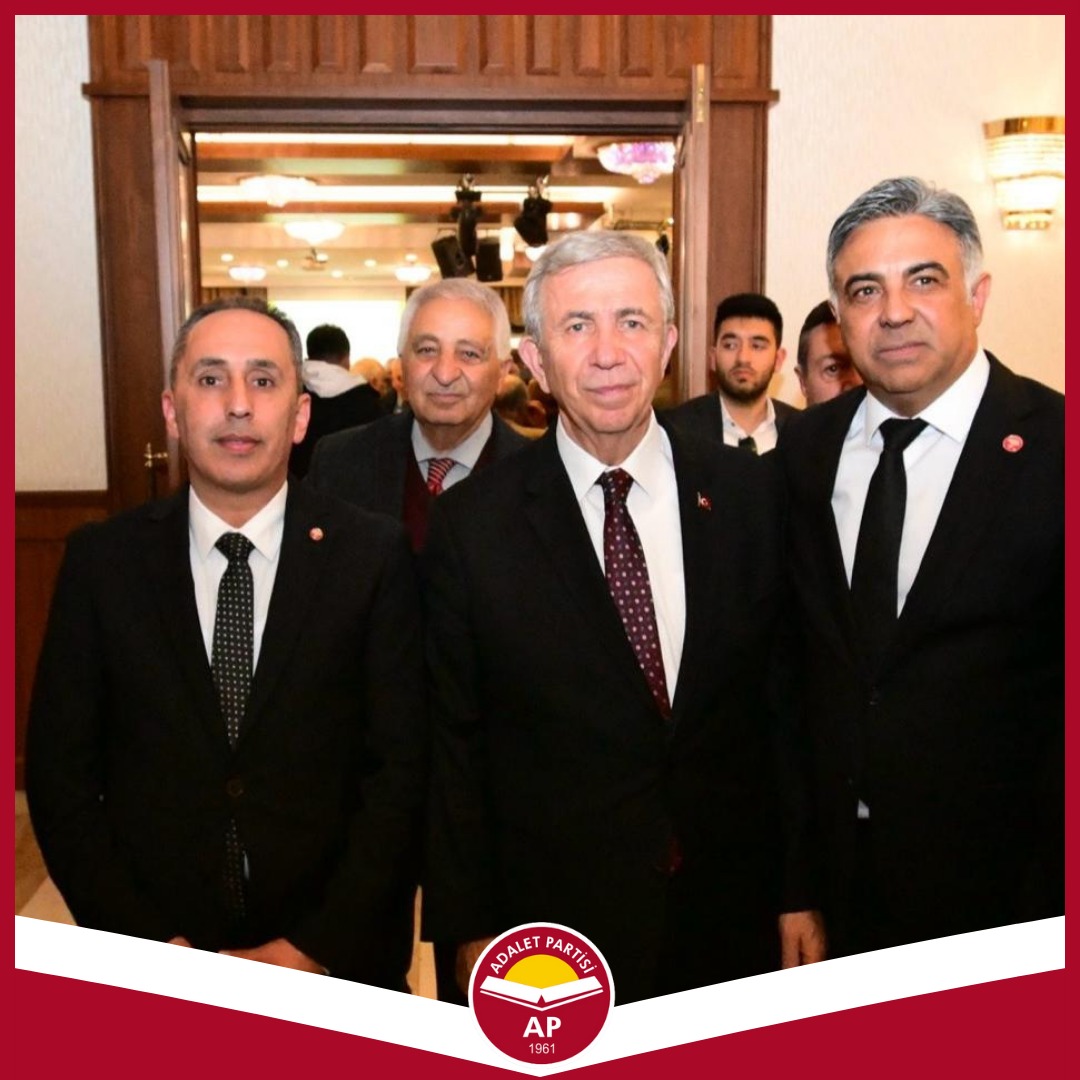 Adalet Partisi (@apgenelmerkez) on Twitter photo Eski Milletvekilleri Mahmut Öztürk, Emin Atasever, Beyhan Aslan ve Cengiz Altınkaya'nın düzenlediği "Vefa Buluşması"na Ankara Büyükşehir Belediye Başkanı Mansur Yavaş (<a href="/mansuryavas06/">Mansur Yavaş</a>) ile birlikte Genel Sekreterimiz Ferhat Beran ve Yerel Yönetimler Başkanımız Cemil Tunka katıldı. Eski Milletvekilleri Mahmut Öztürk, Emin Atasever, Beyhan Aslan ve Cengiz Altınkaya'nın düzenlediği "Vefa Buluşması"na Ankara Büyükşehir Belediye Başkanı Mansur Yavaş (<a href="/mansuryavas06/">Mansur Yavaş</a>) ile birlikte Genel Sekreterimiz Ferhat Beran ve Yerel Yönetimler Başkanımız Cemil Tunka katıldı.