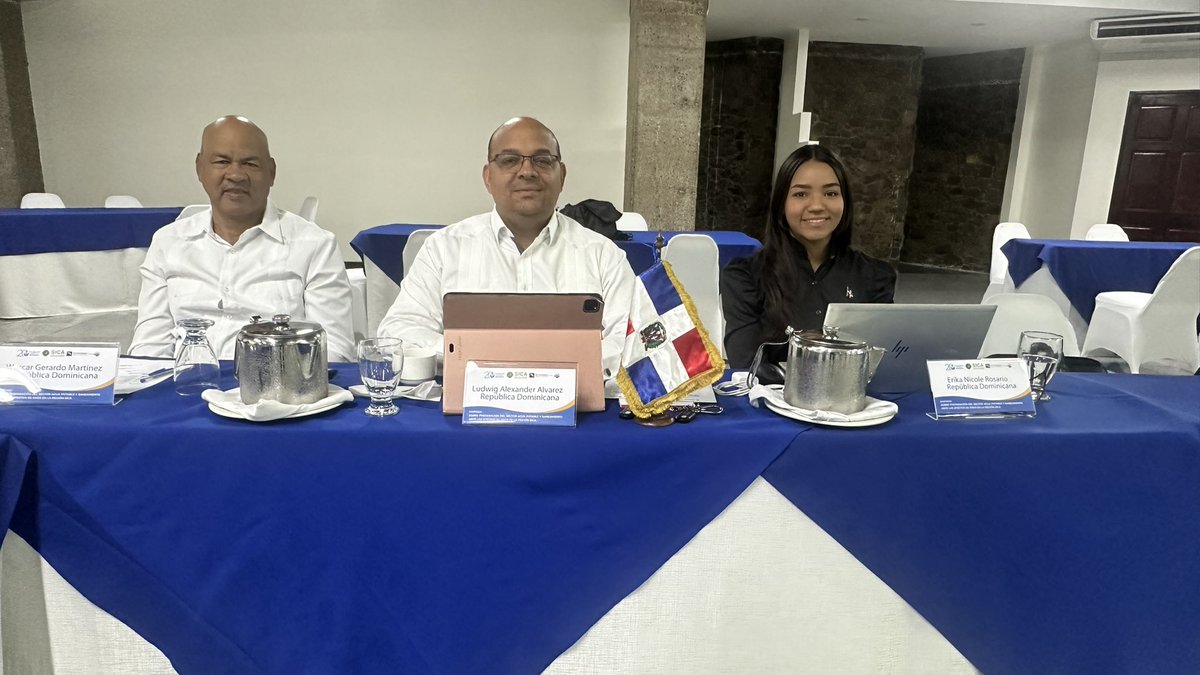 Ludwigalvarezi's tweet photo. Como país miembro de la Dirección de FOCARD-APS, en representación de República Dominicana, estamos participando en la I Reunión Extraordinaria de CONCARD-APS 2024 en San José Costa Rica .
#FOCARD #SICA #AKUAL
#inapa @INAPAGOB https://t.co/LJYkzEDoFV