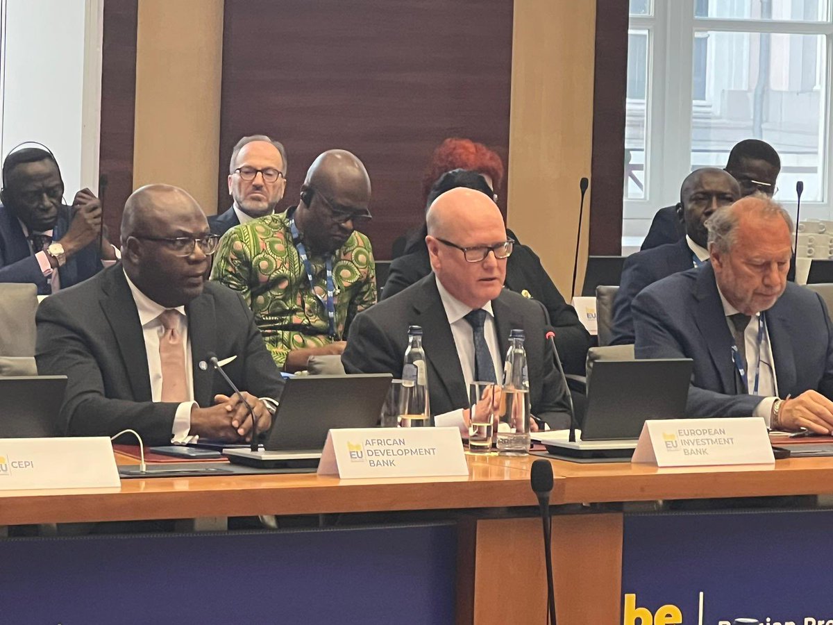 At the High level event on the EU-AU partnership in Global Health, emphasis on the role of innovative financing and IFls in supporting African Health Sovereignty. Partnerships & cooperation is key @EIB @EU_Commission @JuttaUrpilainen @_AfricanUnion @EU2024BE @AfricaCDC @EUtoAU