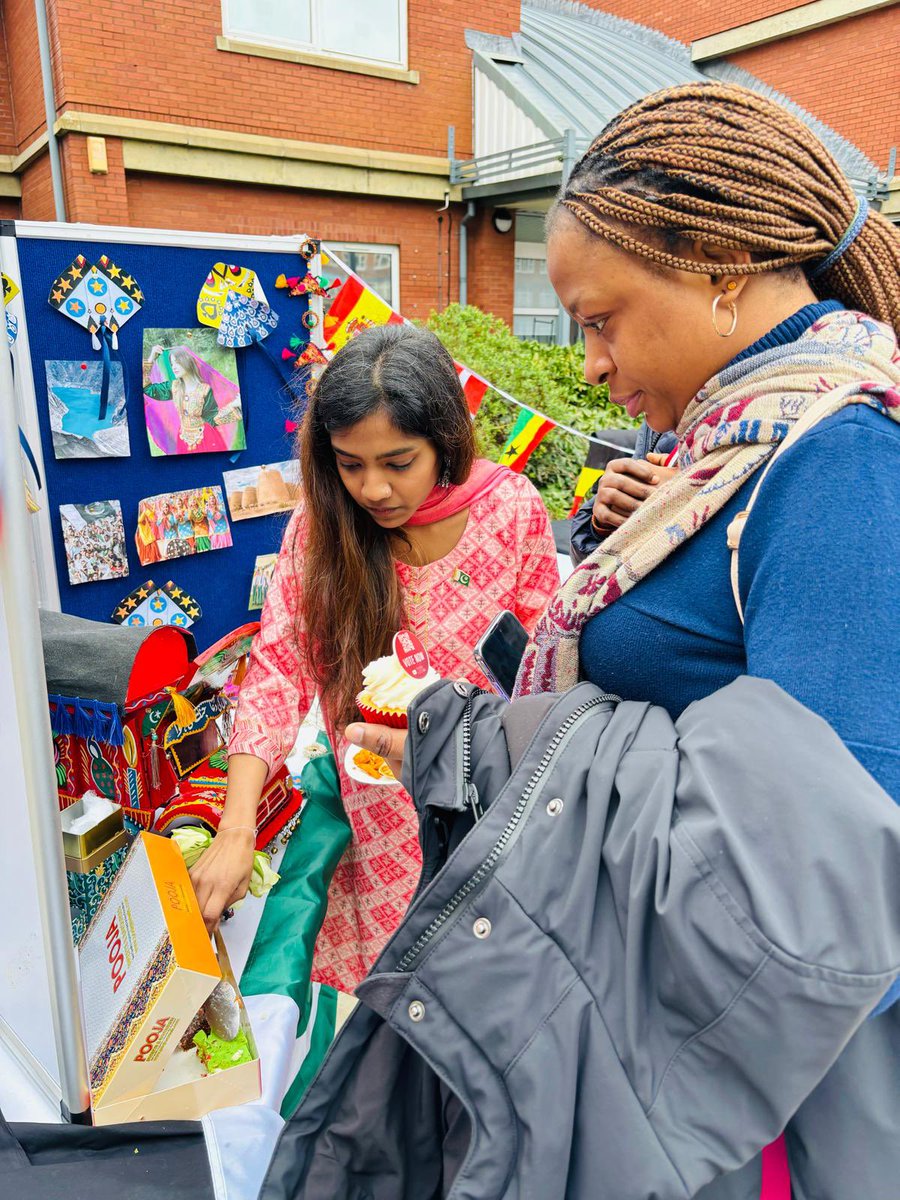 Full of colour at the @cardiffmet Global village for Global Week 2024 #weareinternational #globalweek2024 @CmetGlobal @CMetGlobalEng