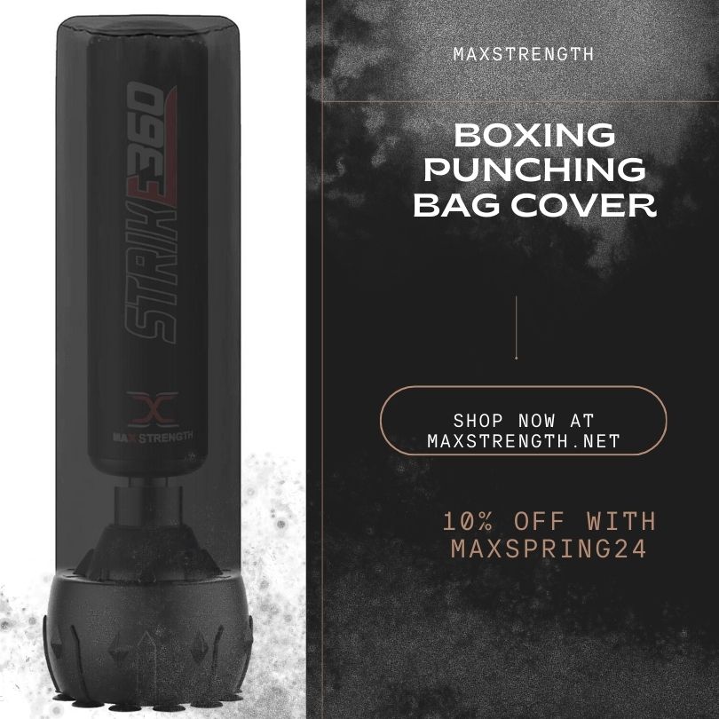MaxstrengthUK's tweet image. 🥊 Protect your punch bag with MAXSTRENGTH Punch Bag Cover Waterproof!
𝐒𝐡𝐨𝐩 𝐍𝐨𝐰: maxstrength.net/products/boxin…
#PunchingBagCover #BoxingGear #TrainSmart #Freestanding #cover #boxing #punchbag