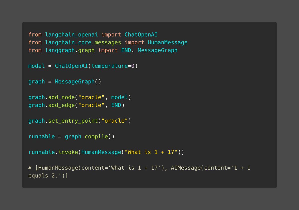 LangChainAI's tweet image. 🦜🕸️ New LangGraph Quickstarts 🦜🕸️

We&apos;ve made it easier to get started building multi-agent apps with LangGraph and LangGraph.js with revamped quickstarts!

Try them out, and let us know what you think! And stay tuned - we have a lot of exciting things coming around LangGraph.…