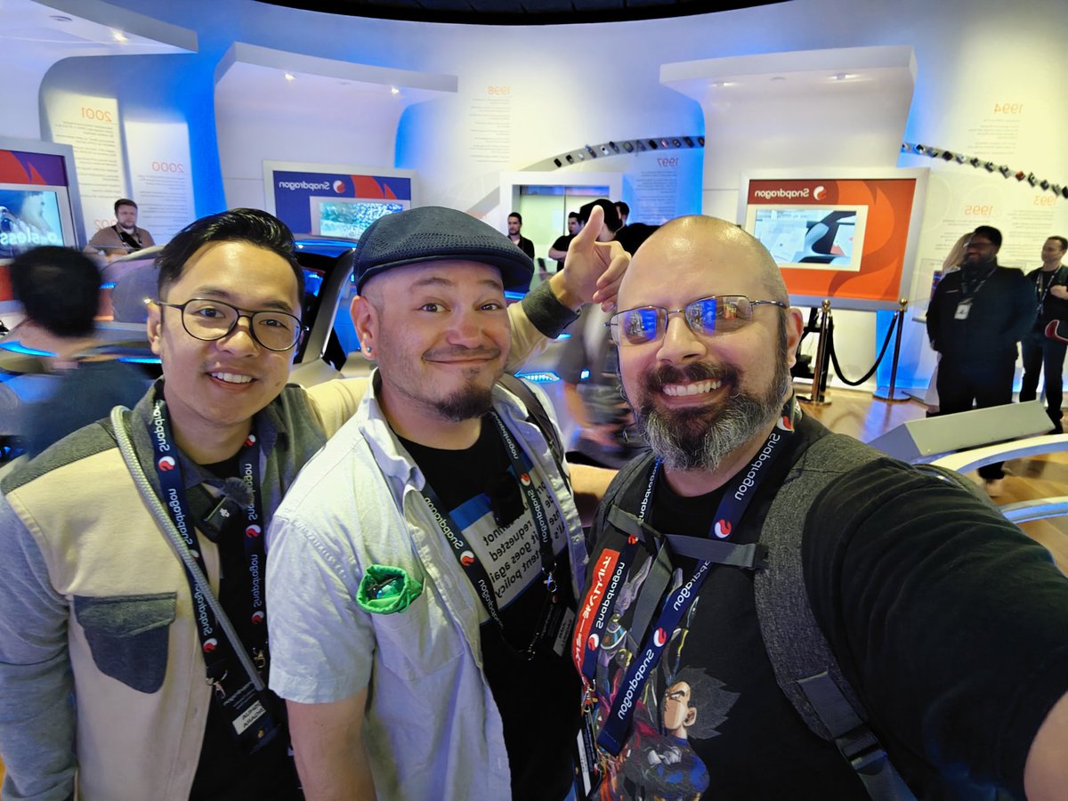 Don't mind me, just here with @SomeGadgetGuy and @jvtechtea hanging out at @Qualcomm #hq talking about all things @Snapdragon #snapdragon #TechTrends #bbtg