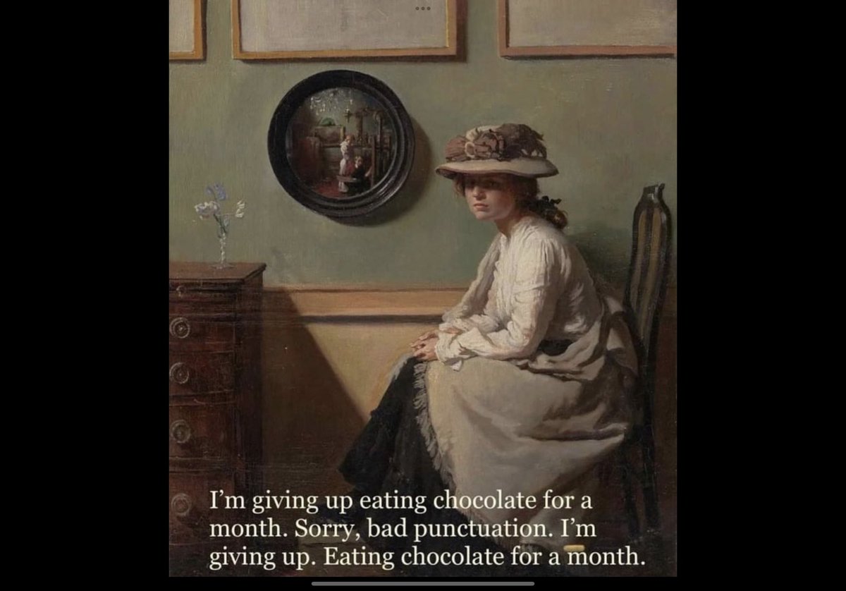 FlavellG's tweet image. #PunctuationMatters