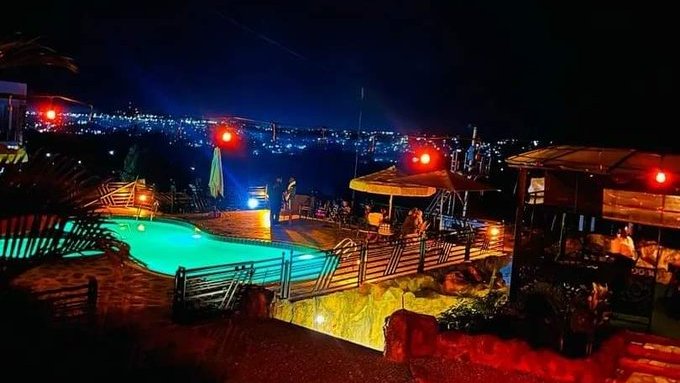 Night views of Masaka City at Masaka Cultural Resort @MasakaResort. Good night trip addicts. #ExploreMasaka🇺🇬