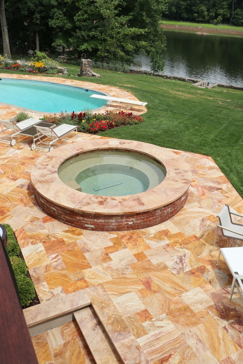 Ella Travertine Pavers and Copings in Greenwich, CT 
#NaturalElegance #2InchThick #PoolsideChic #QualityCraftsmanship #love #instagood #fashion #instagram #photooftheday #art #photography #beautiful