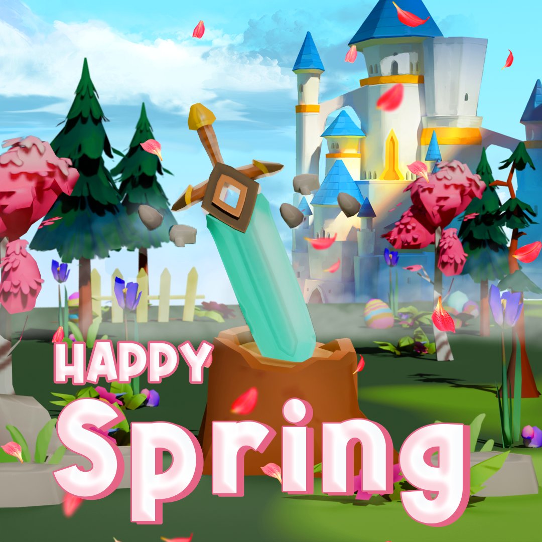 Happy Spring, Lords!🌼 Nothing like a sunny day to launch an attack on an enemy and expand your territory! ☀️ #MillionLords #HappySpring