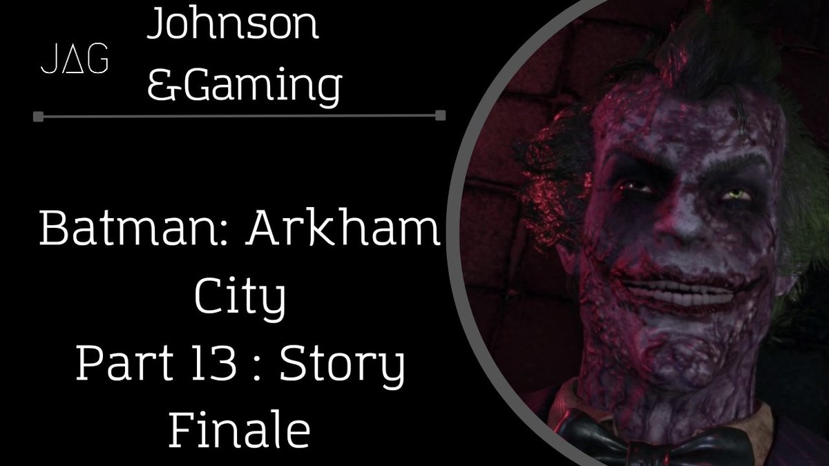 It all ends here Batman Arkham City story finale is live! Watch here: Youtube: Johnson&Gaming youtu.be/fpb2RciKGiU?si… #batman #joker #brucewayne #arkhamcity #harleyquinn #kevinconroy #markhamill #tarastrong #justice #alfred #gaming #nirvana #robertpattinson