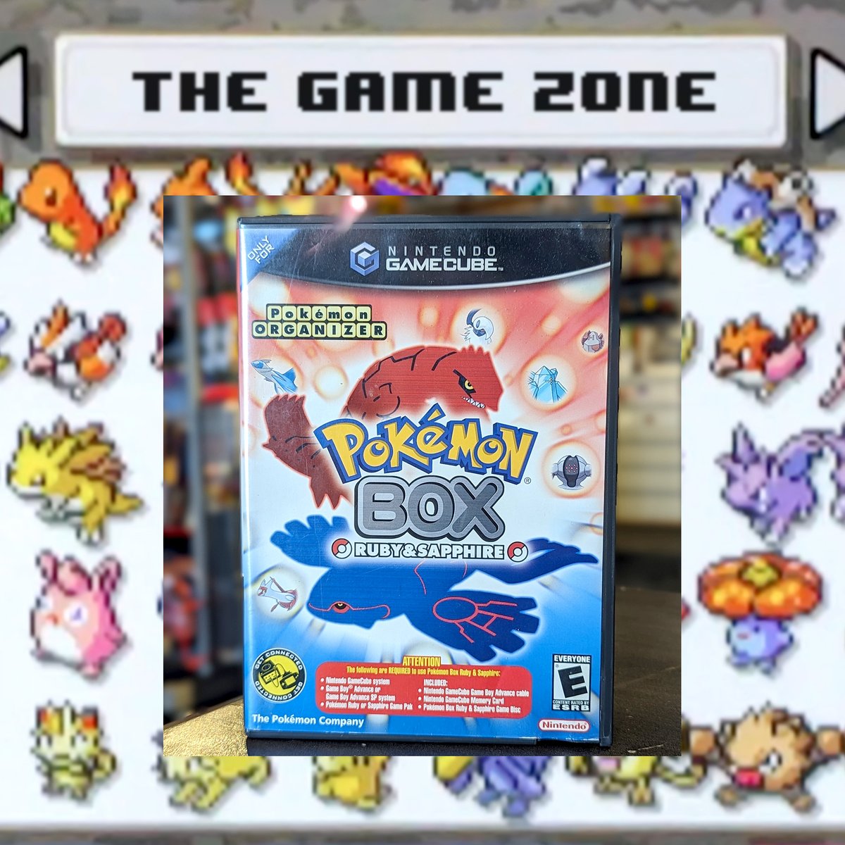 TheGameZoneGZ's tweet image. TJi! #PokémonBox #RubyAndSapphire for the #Nintendo #GameCube!!!

#pokemonboxgame #pokemonboxgamecube #nintendogamecube #gamecubegames #hillsdalenj #thegamezone #nintendogamecube #gamecubegames #hillsdalenj #thegamezone