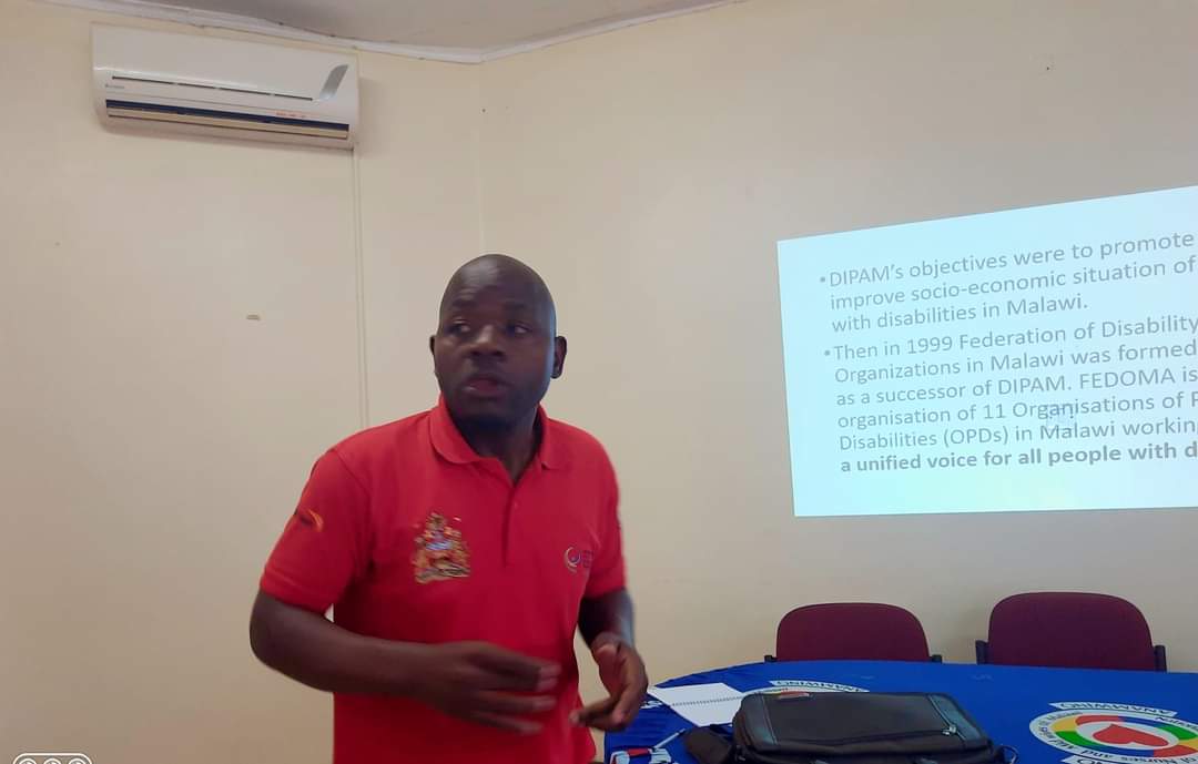 On March 14 and 15, 2024, The Federation of Disability Organisations in Malawi (FEDOMA) engaged members of <a href="/BwailaMediaClub/">Bwaila Media Club</a> (BMC) on how the media can promote human rights of people with disabilities in #Malawi.