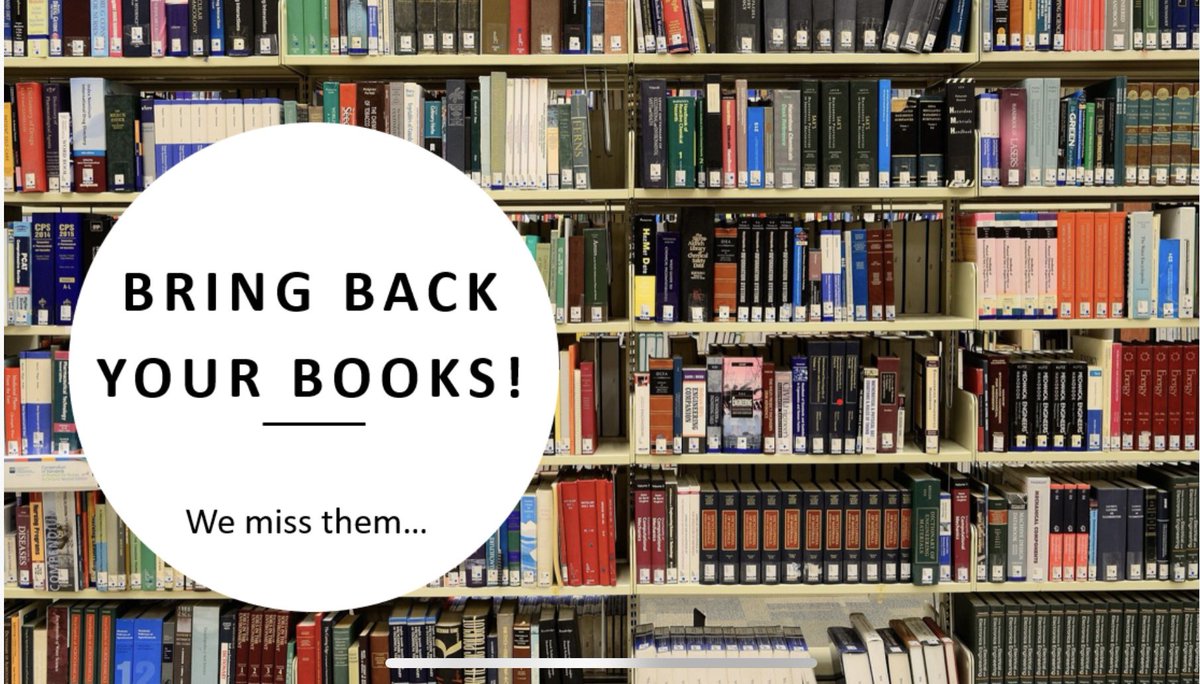 Calling all students! We want to get as many books back as possible for current and future UU students to use.  You can help us by bringing any UU Library books back – all you need to do is drop them in the book bins across the three campus libraries.  Thank you @UUSU_Online