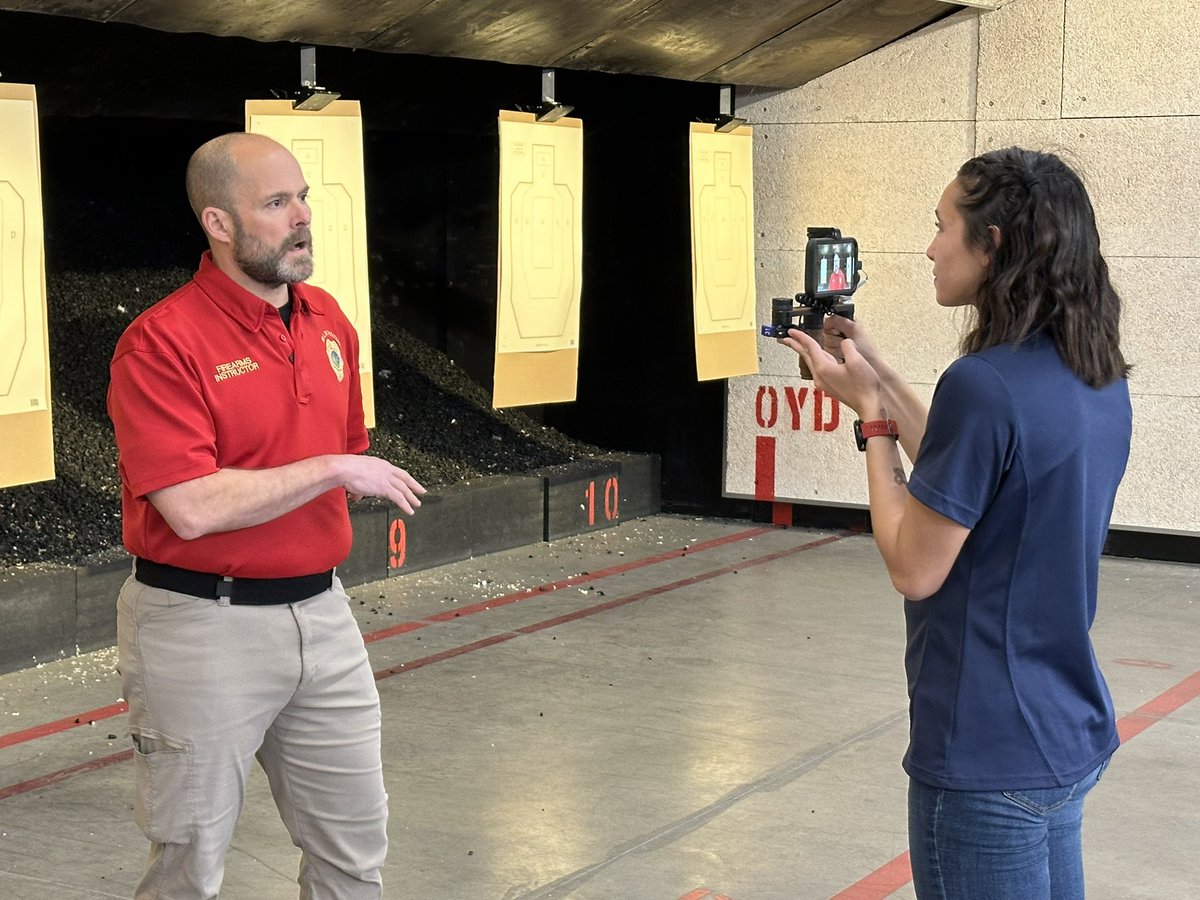 LT. Fox recently spoke with Spectrum News 1 about the importance of our firearms training. Check out the story on our Facebook page! @SpecNews1ILM