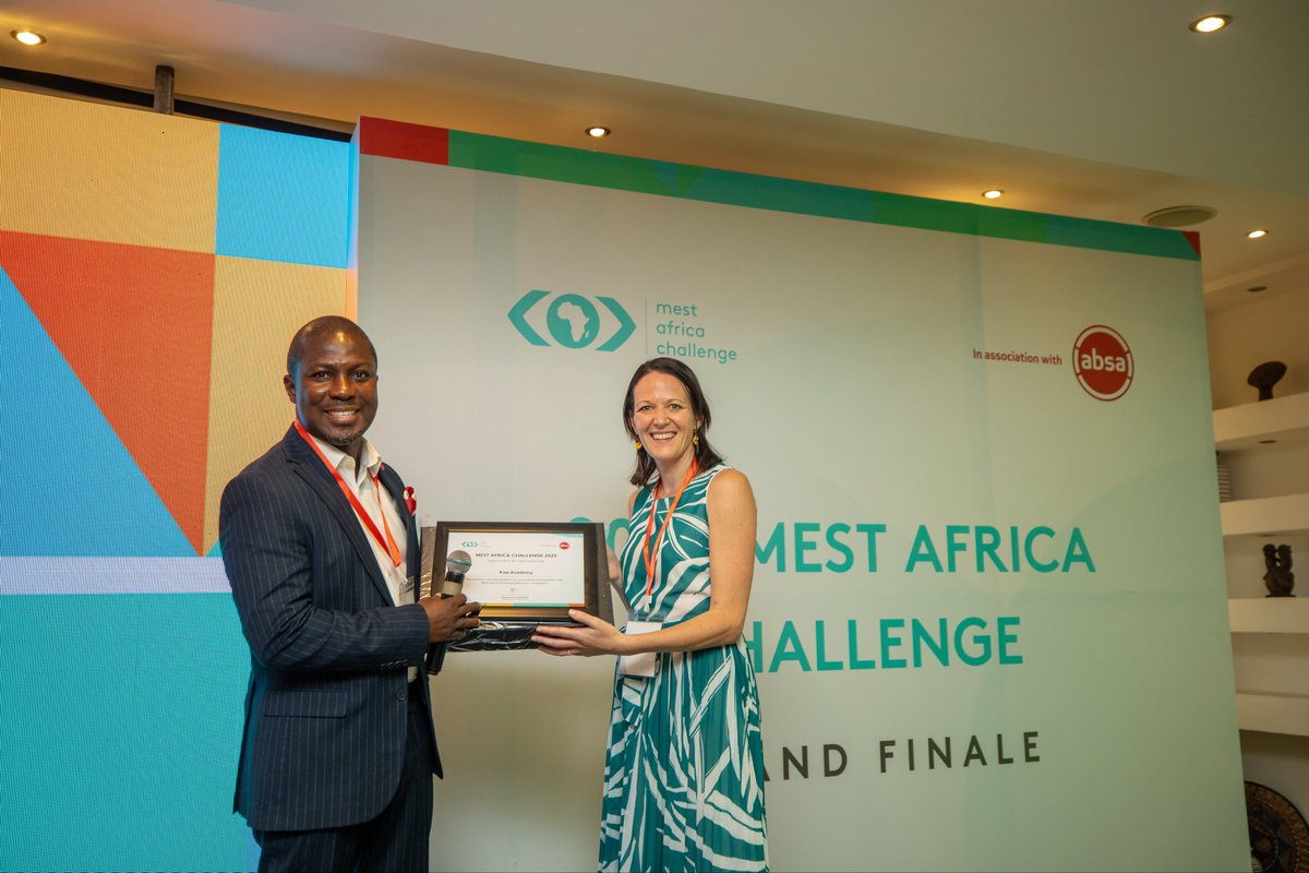 MESTAfrica's tweet image. And the Winner is Koa Academy! 
Congratulations for emerging victorious at the MEST Africa Challenge 2023.

A heartfelt thank you to everyone who played a part in making #MAC2023 a landmark event. You are the true MVPs!

In Association with @AbsaGhana 

#UnlockYourPotential