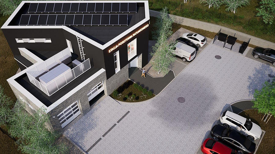 W Żorach powstanie nowoczesna Stacja Pogotowia Ratunkowego w Katowicach 🚨🚑❤️ Zobaczcie sami na wizualizacjach jak będzie wyglądać #SPRŻory 🔝 Koszt przedsięwzięcia to prawie 5⃣ mln zł! <a href="/lukpach/">Łukasz Pach</a> #WPRKatowice