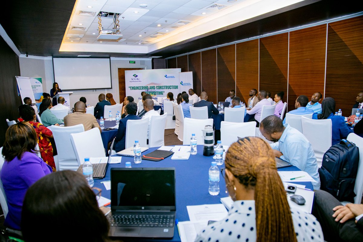 ASSAR_Rwanda's tweet image. 1/3 A 3-day Engineering &amp;amp; Construction Underwriting Seminar organized by @SCG_Re in collaboration with Continental Reinsurance was launched today at @parkinn . The training is set to empower insurance professionals from Rwanda and across Africa with cutting-edge knowledge.