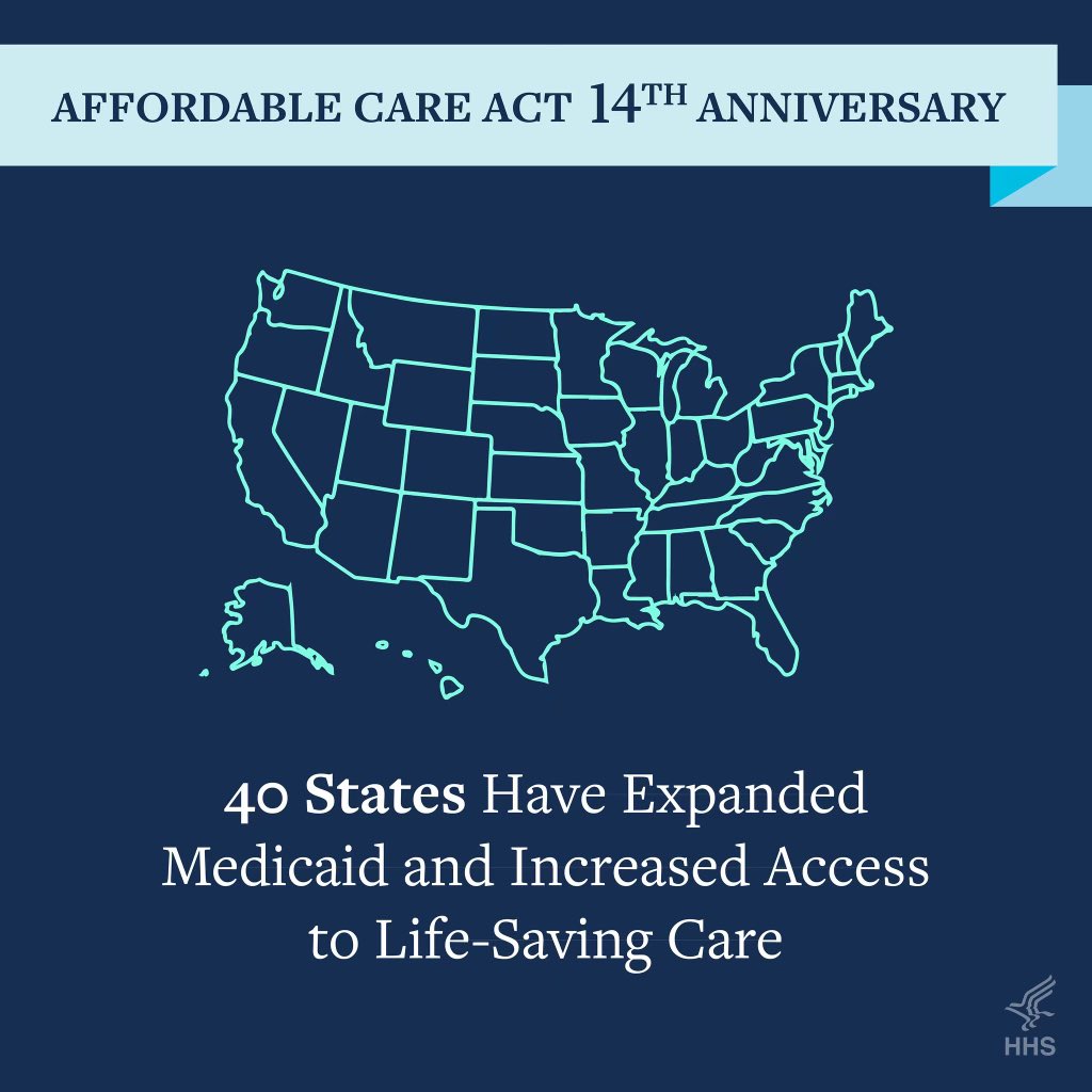 I joined Congress to enact positive change in the healthcare system for the constituents that I serve and represent. I am proud to celebrate the #AffordableCareAct’s 14th anniversary because I support lowering healthcare premiums and expanding coverage.⚕️🩻🩺 #ACA14