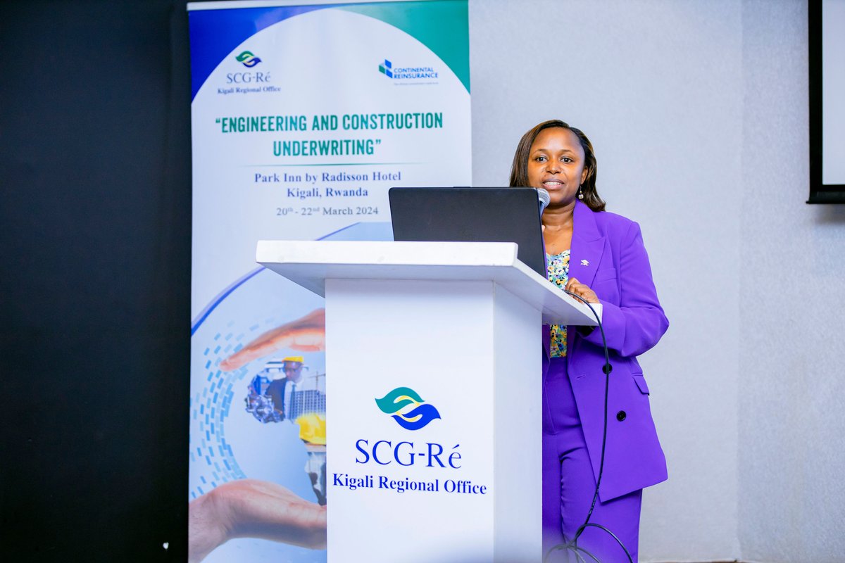 ASSAR_Rwanda's tweet image. 1/3 A 3-day Engineering &amp;amp; Construction Underwriting Seminar organized by @SCG_Re in collaboration with Continental Reinsurance was launched today at @parkinn . The training is set to empower insurance professionals from Rwanda and across Africa with cutting-edge knowledge.