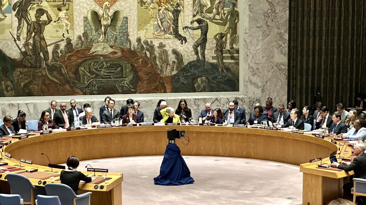 The 18 March 🇺🇳Security Council meeting showed the P5's lack of vision for nuclear disarmament, holding unto deterrence policies that hinder progress. However, it also showed a remarkable number of states ready to denounce deterrence and embrace the #TPNW: icanw.org/un_security_co…