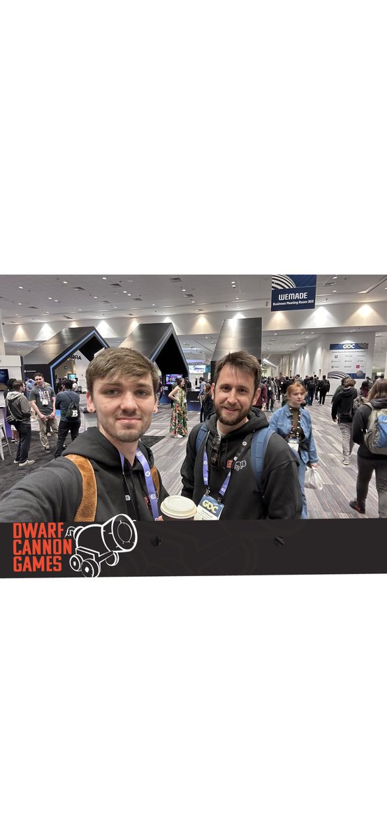 rileyscottdev's tweet image. On the Expo floor representing @dwarfcannongame  and our new game @Motown_Hustle  

#GDC2024 
#GDC
#indiedev