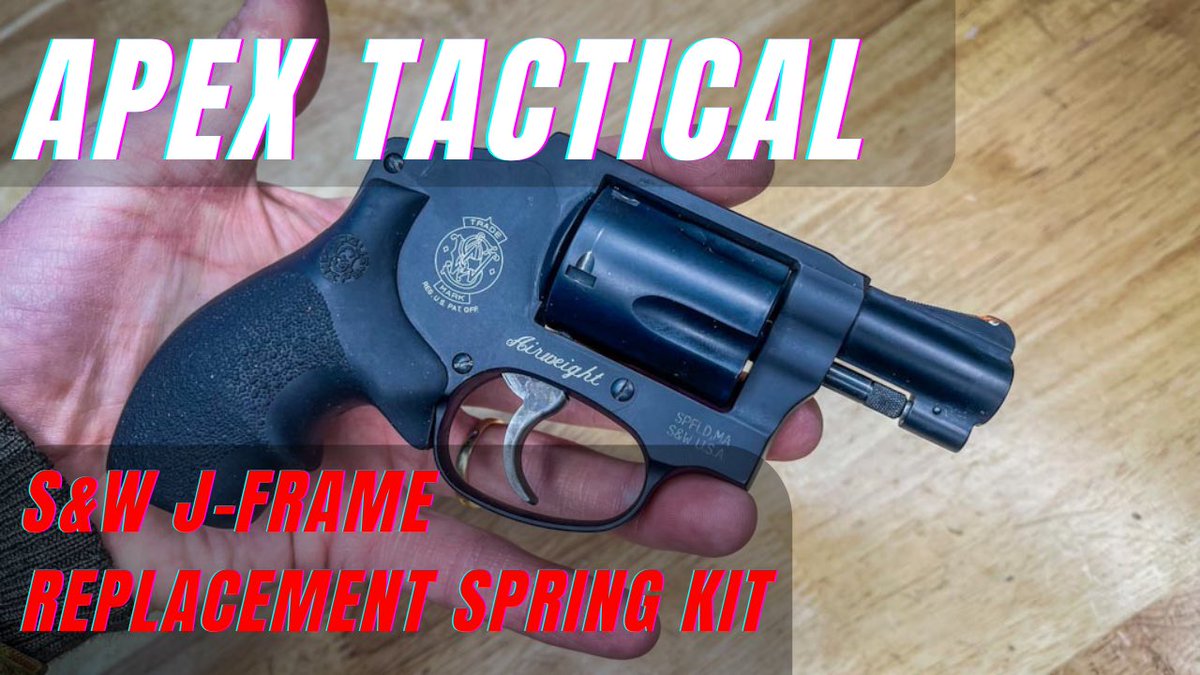 Some WheelGun Wednesday with a S&W J-frame. Video up on the channel. #wheelgunwednesday #smithandwesson #jframe #apextactical #brownells #brownellsinc #bureauofpropaganda

youtu.be/P5sSQUf0fgM?si…