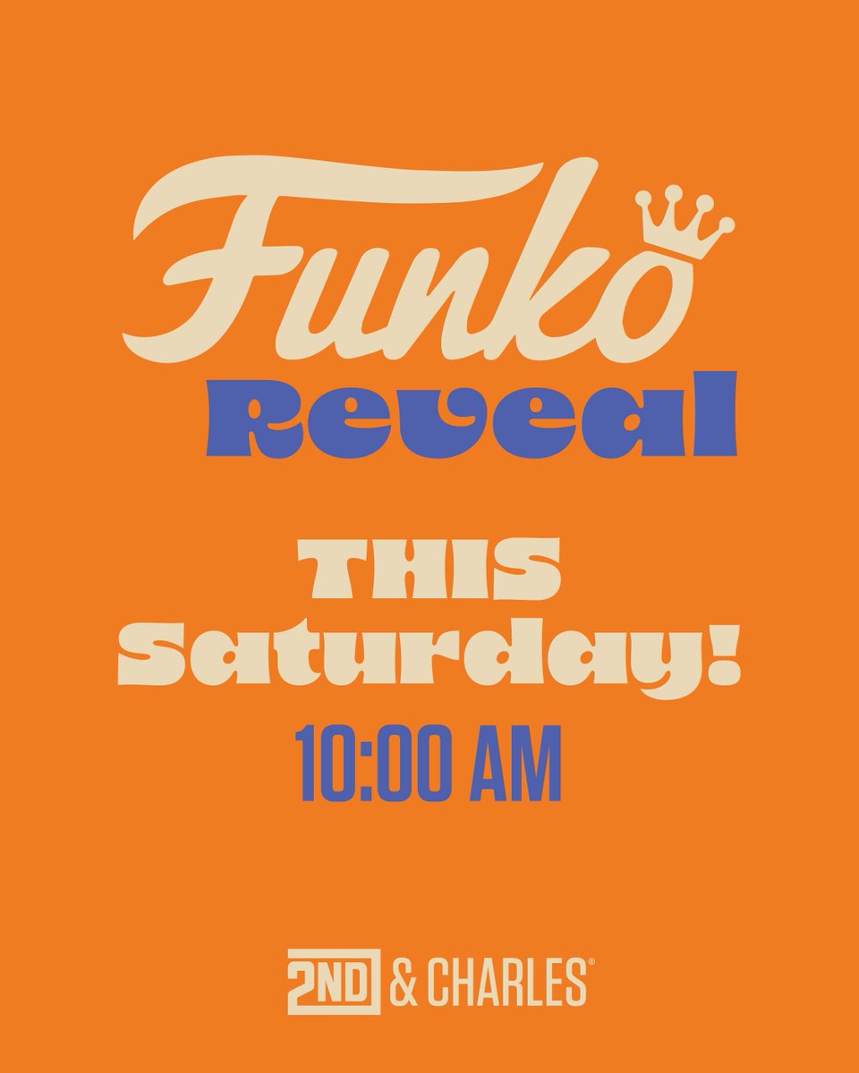 Calling ALL Funko collectors! Stop by THIS Saturday for our latest Funko Reveal! Be the first to get your hands on our best and most recent Funko buybacks this Saturday, 3/23!